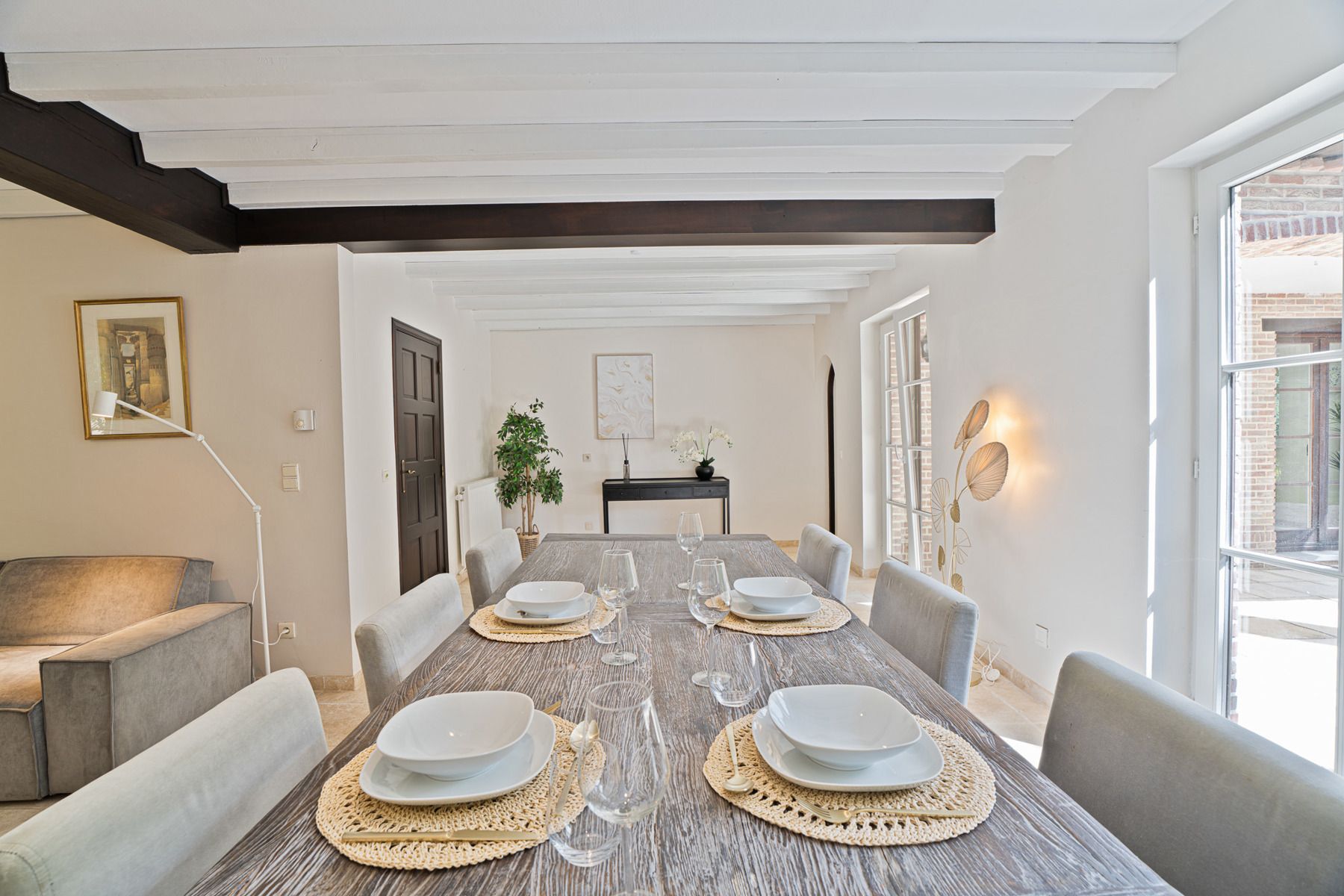 Gezinswoning / huis te koop – 4 slaapkamers, 182 m² – gerenoveerde badkamers, natuursteen & tuin – 10 are – Bois de Strihoux foto 4
