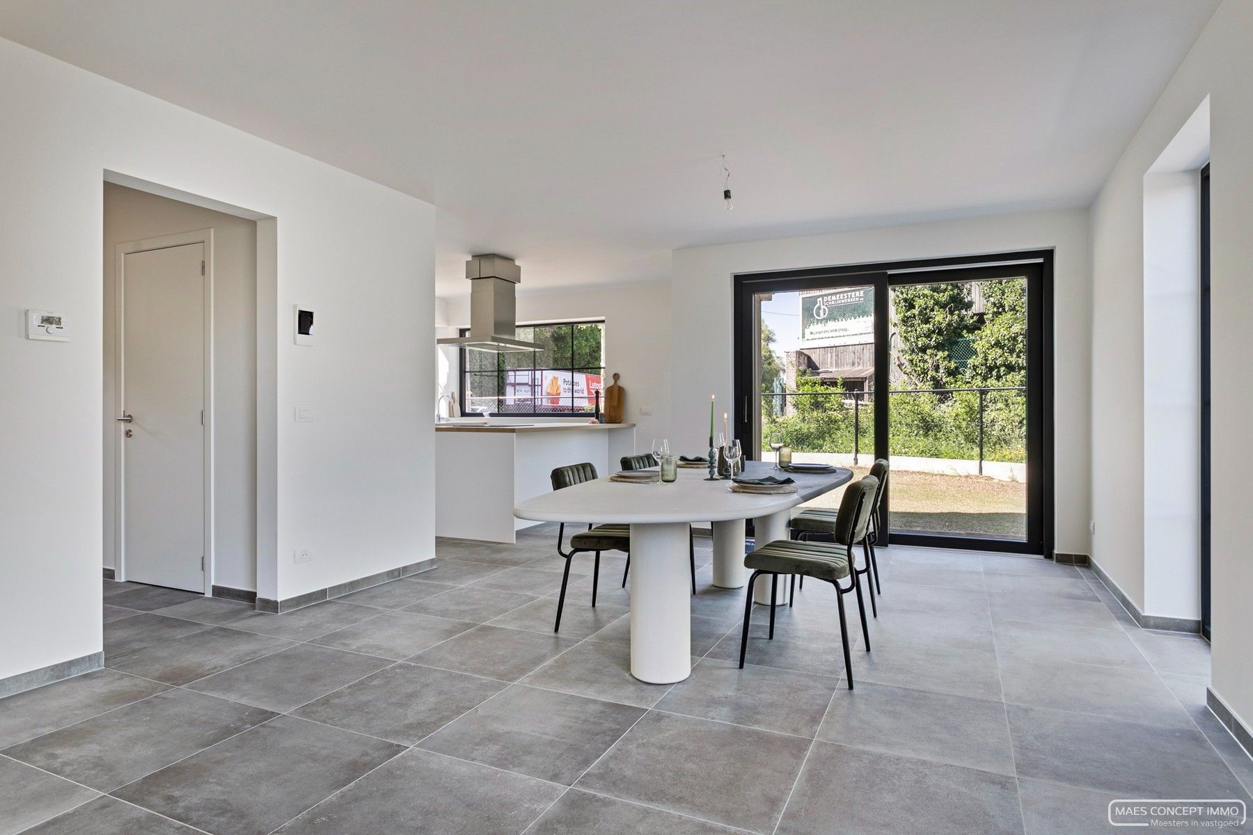 Energiezuinige halfopen nieuwbouwwoning te huur te Moen (Zwevegem) - 4 slk foto 3