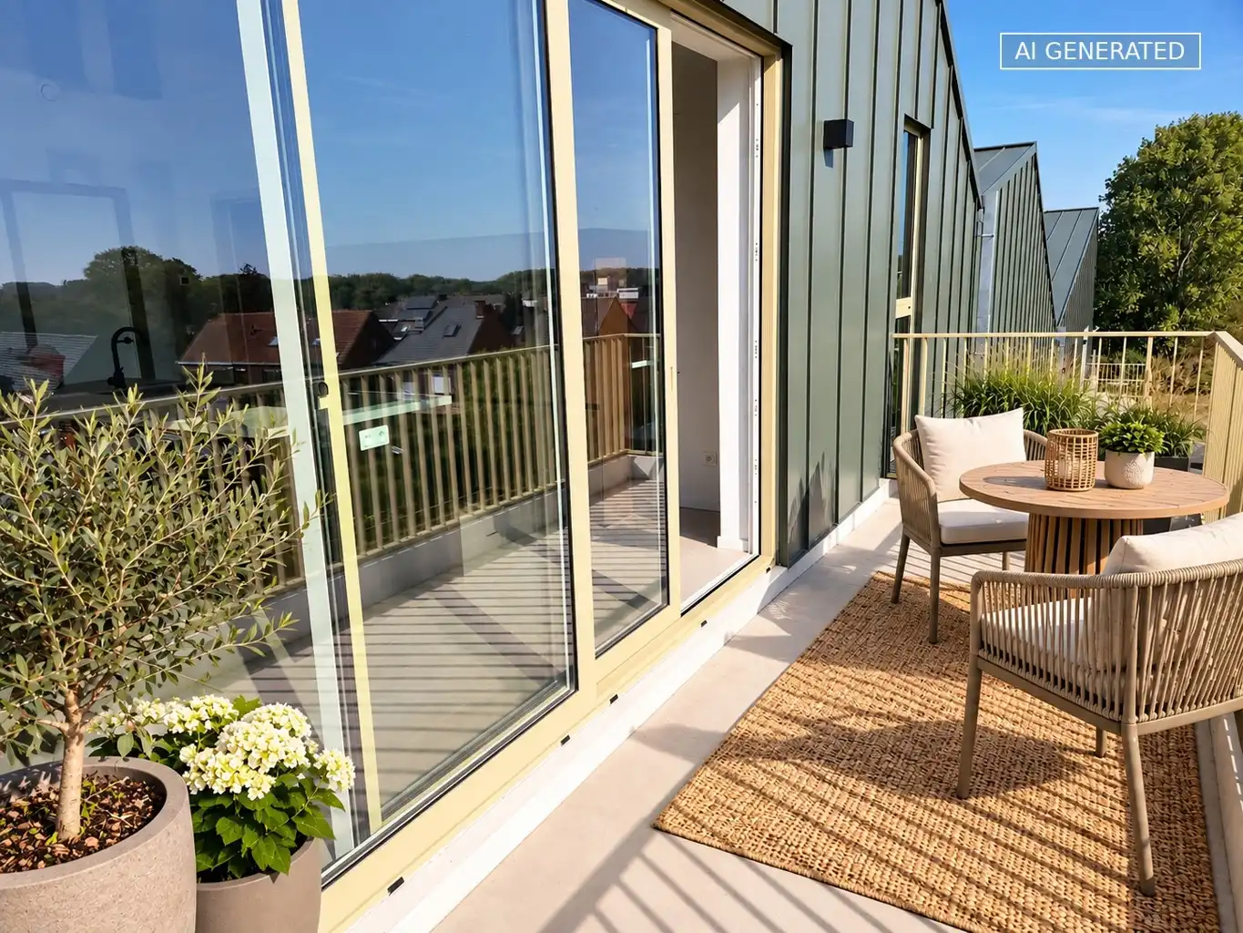 Penthouse met 2 slaapkamers foto 11