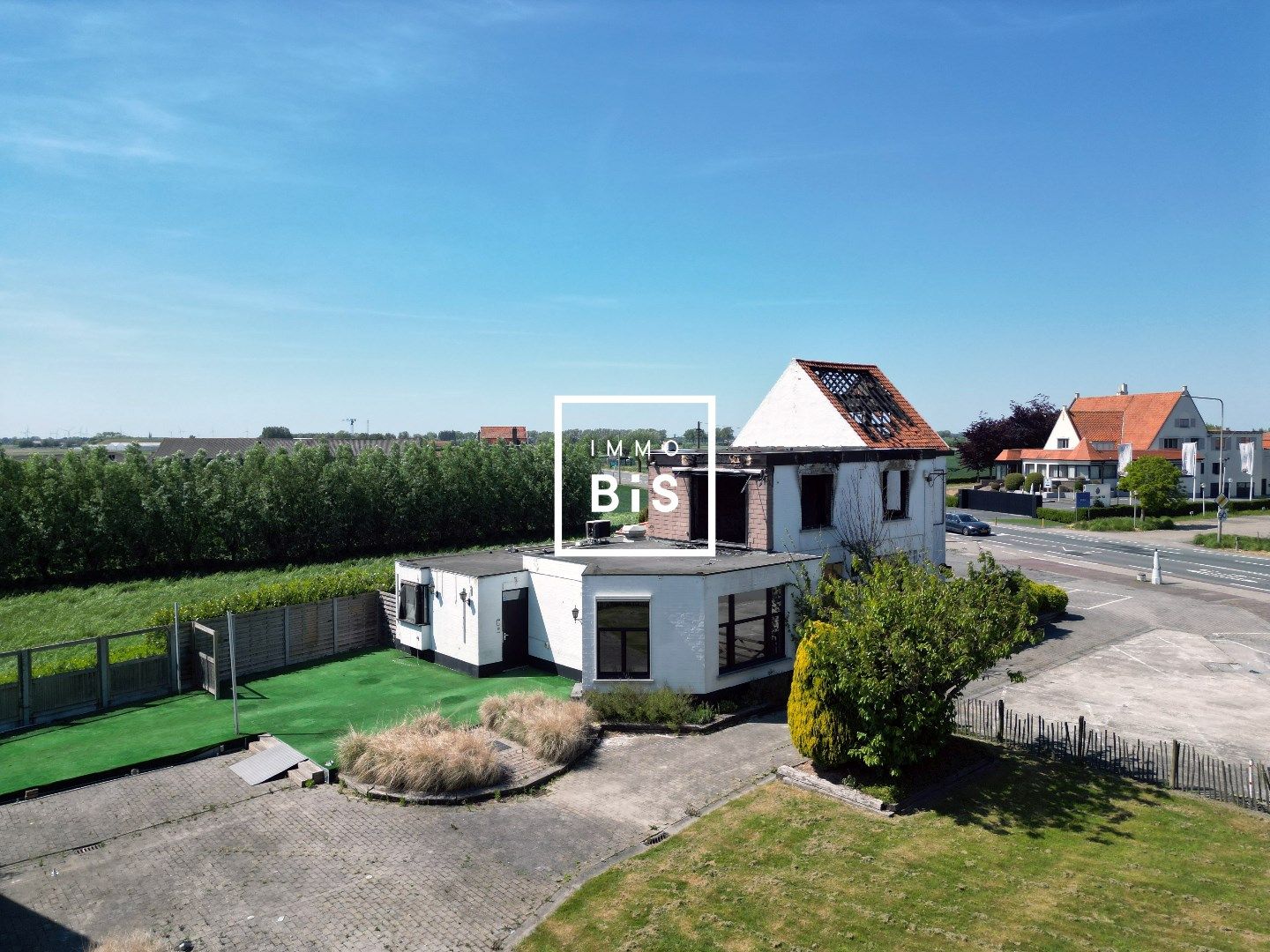 Zeer commercieel gelegen bouwperceel van 2.478 m² aan de grens met Sluis. foto 7