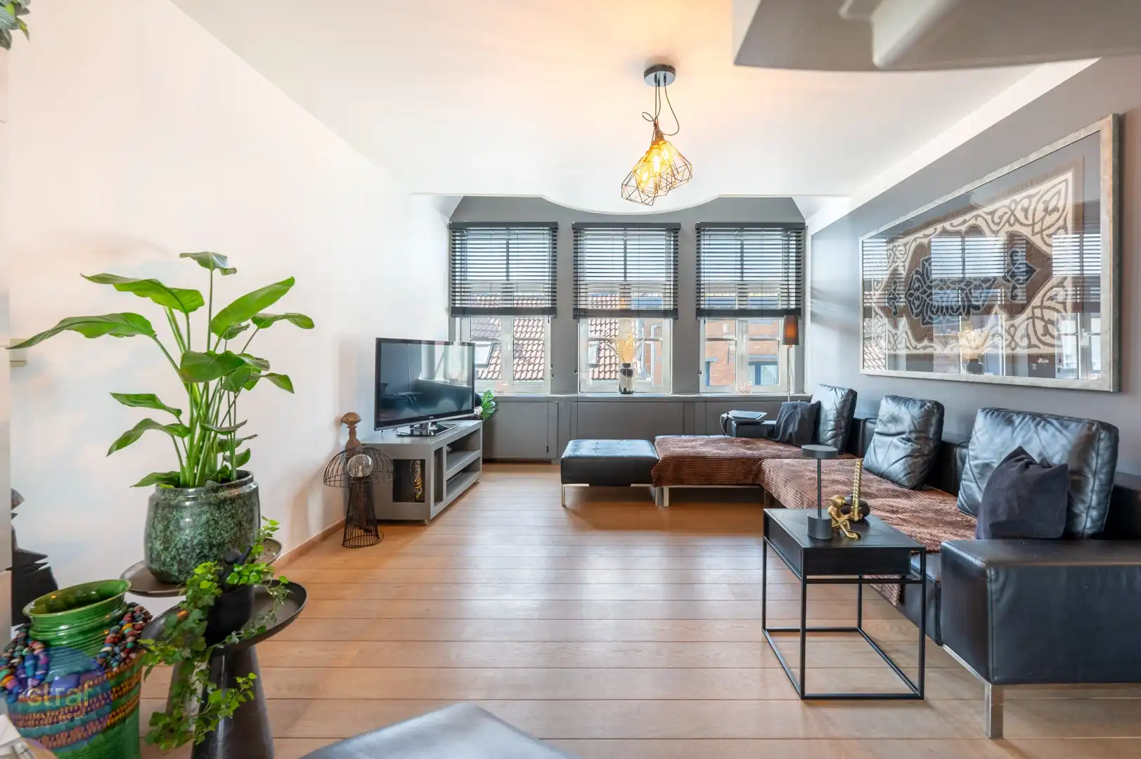 Penthouse met terras en zicht op de kathedraal in hartje Antwerpen foto 2