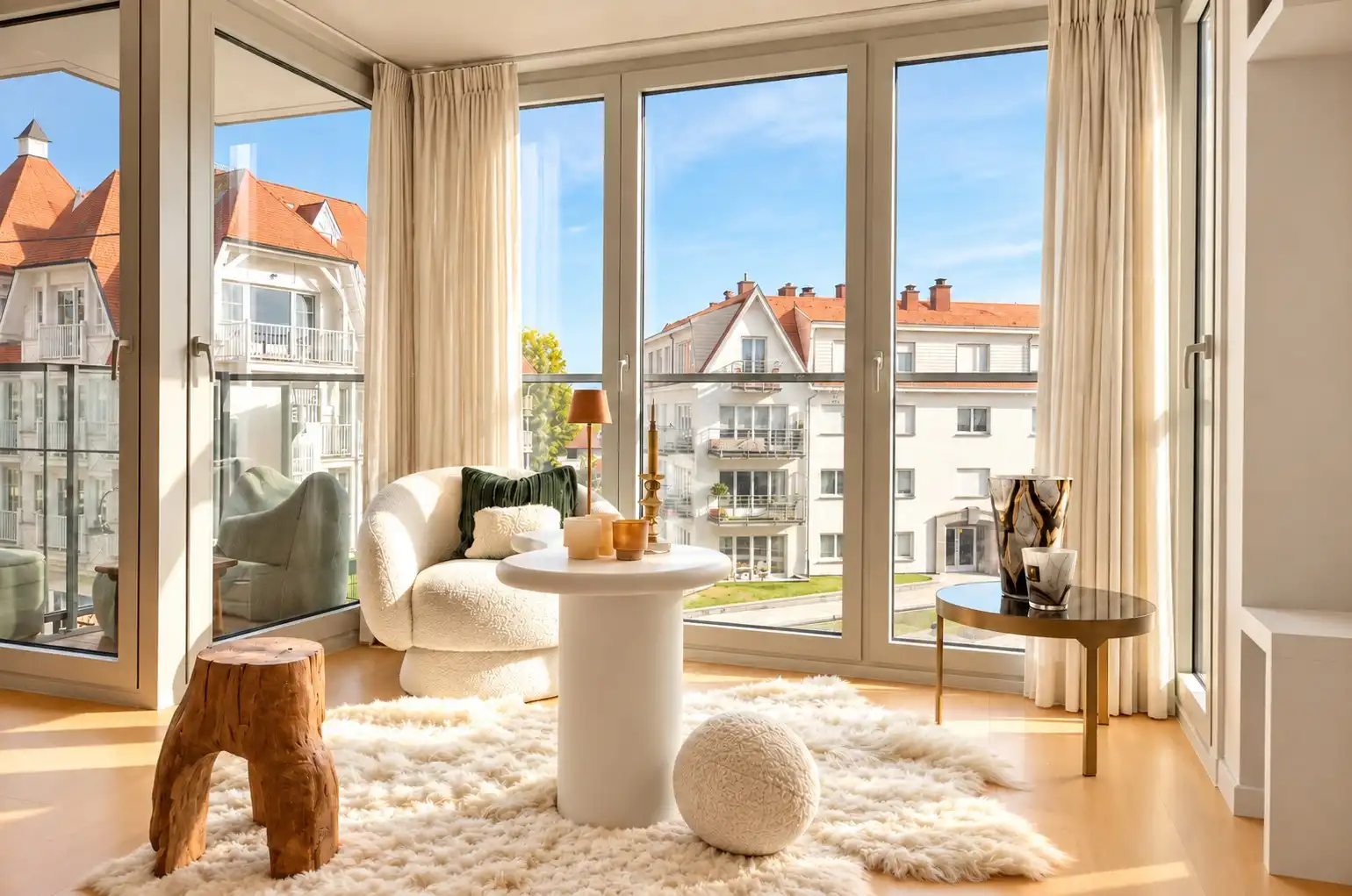 Zeer lichtrijk en instapklaar zuidgericht appartement met open zicht. foto 11