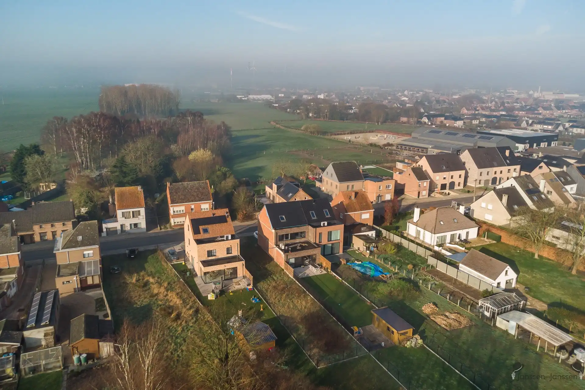 Bouwgrond gesloten bebouwing rustige ligging met prachtig groen uitzicht foto 9