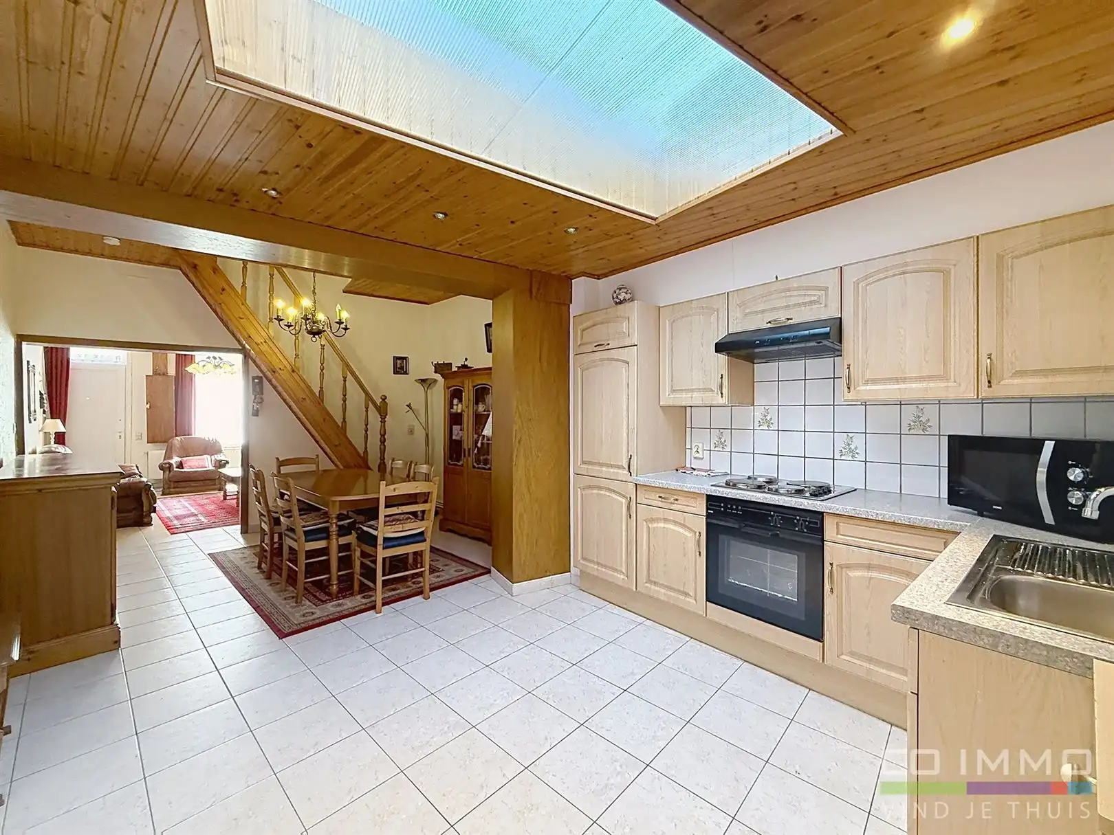 Rijwoning, verder te renoveren, tuin, opp 3a 74ca foto 12