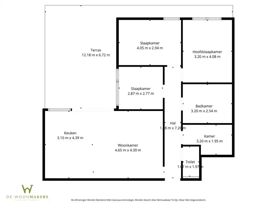 MODERN GELIJKVLOERS APPARTEMENT MET TERRAS EN STAANPLAATS IN SINT-TRUIDEN foto 36