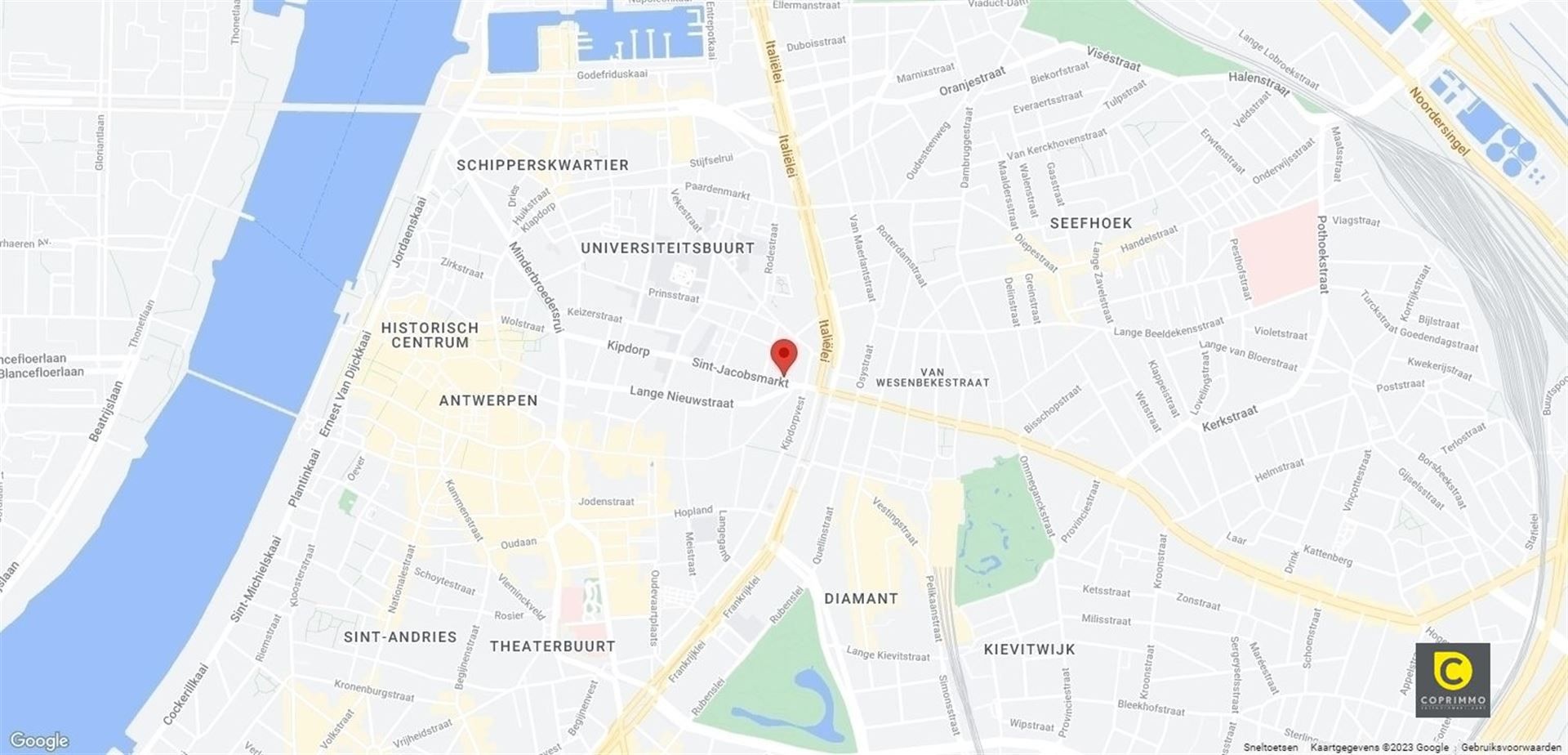 Dubbel handelspand/kantoor met binnenplaats vlakbij het Operaplein foto 13