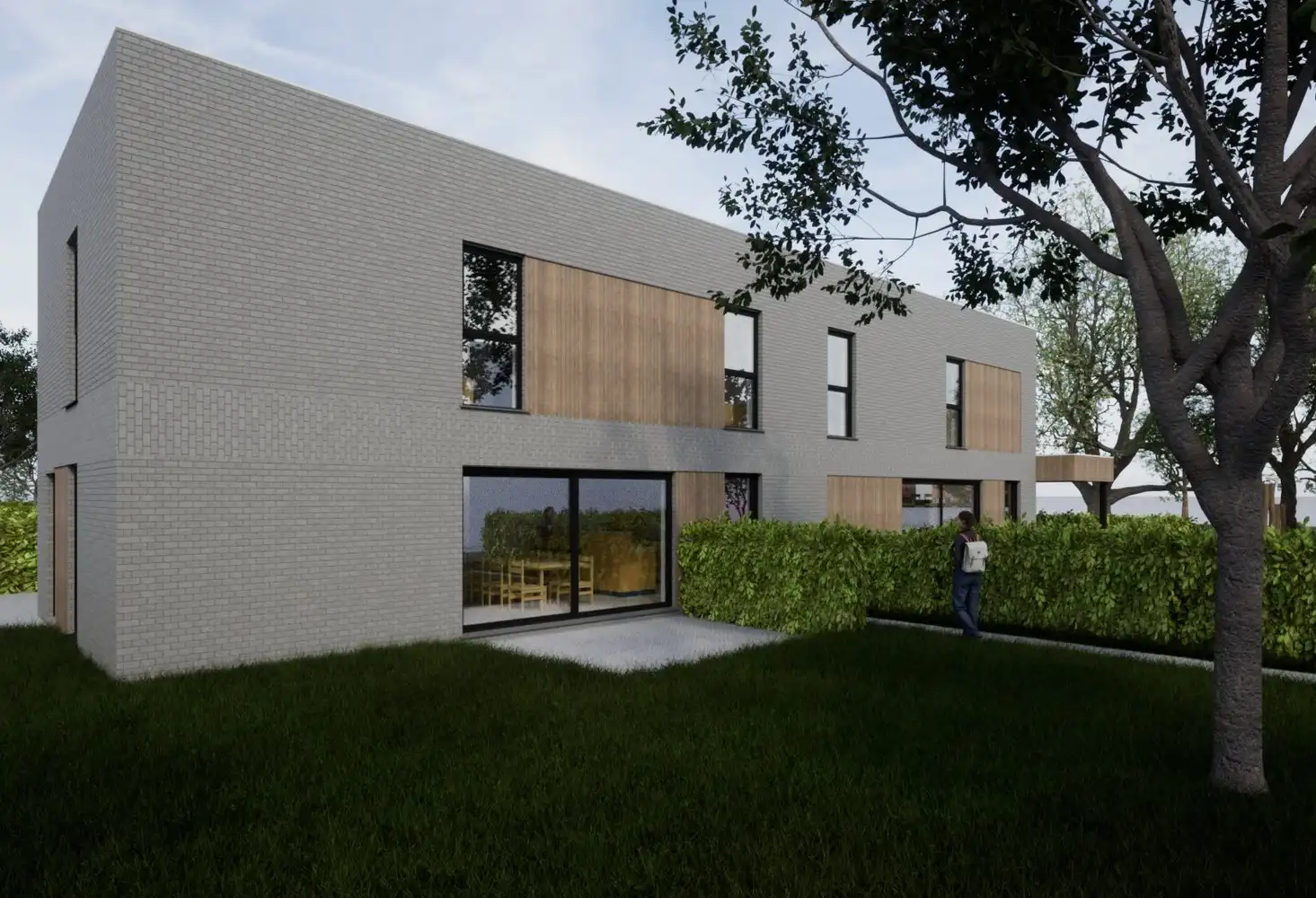 8 moderne nieuwbouwwoningen op percelen van 3 are foto 4