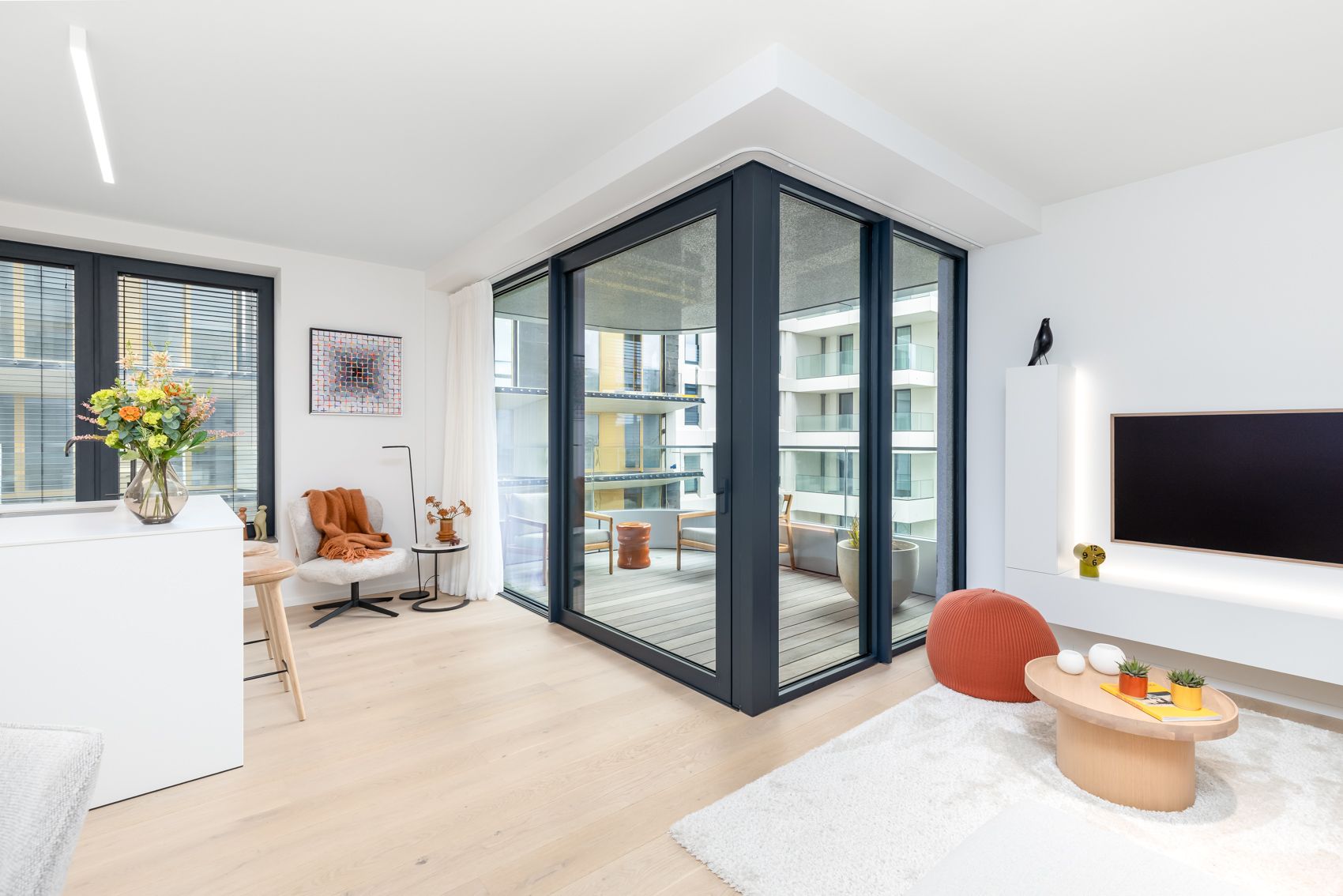 Modern nieuwbouwappartement te koop in Ensor Tower II – Oosteroever, Oostende foto 3