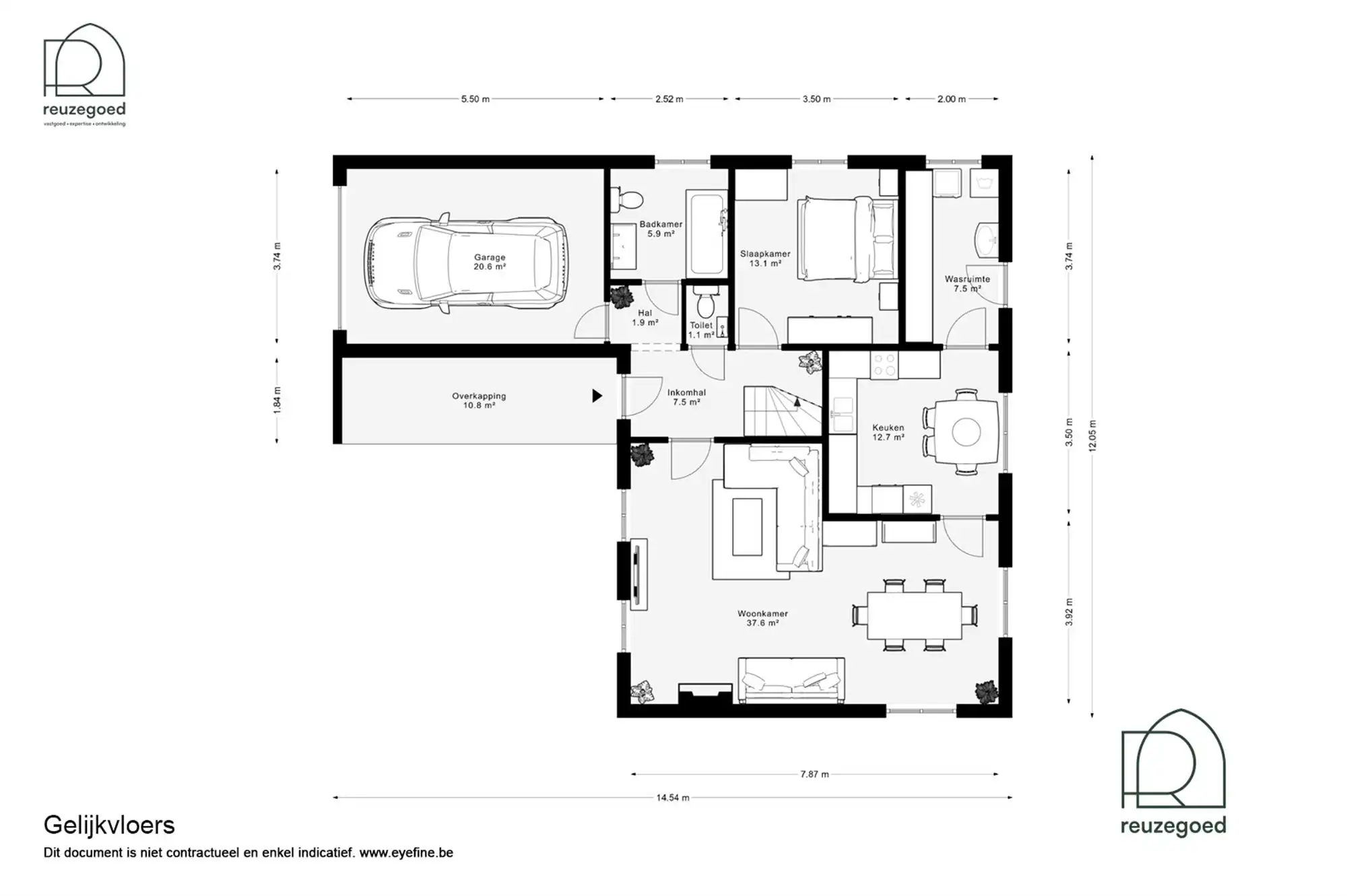 Woning met 4 slaapkamers in een groene villawijk in Bonheiden foto 33