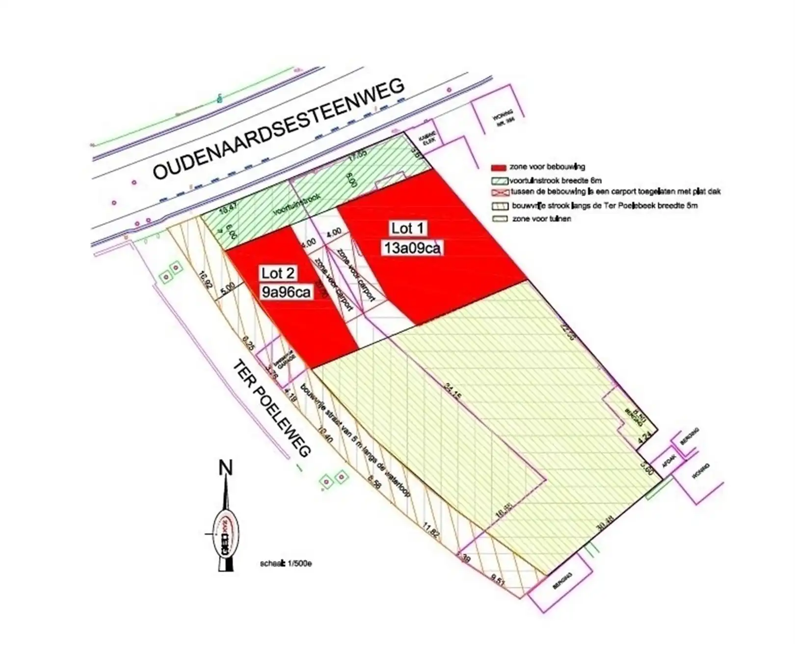 Grond te koop Oudenaardsesteenweg LOT 2 - 8580 AVELGEM