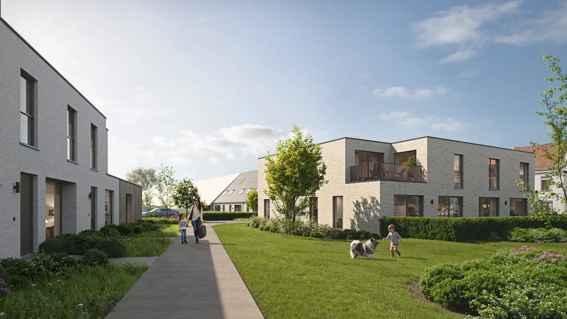 Hof ten Kole – energiezuinig wonen in het groene Koolkerke nabij Brugge foto 3
