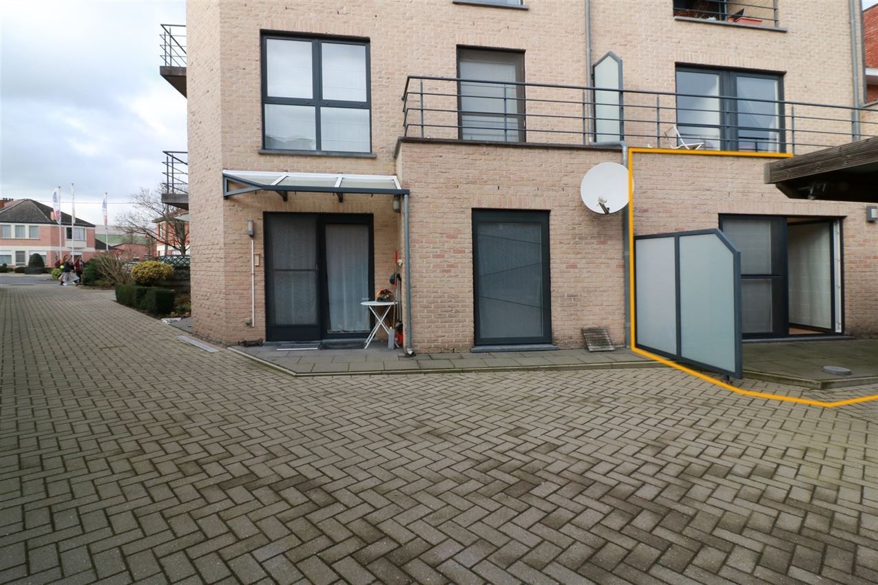 Gunstig gelegen, gelijkvloers appartement met 2 slpk. en terras foto 22
