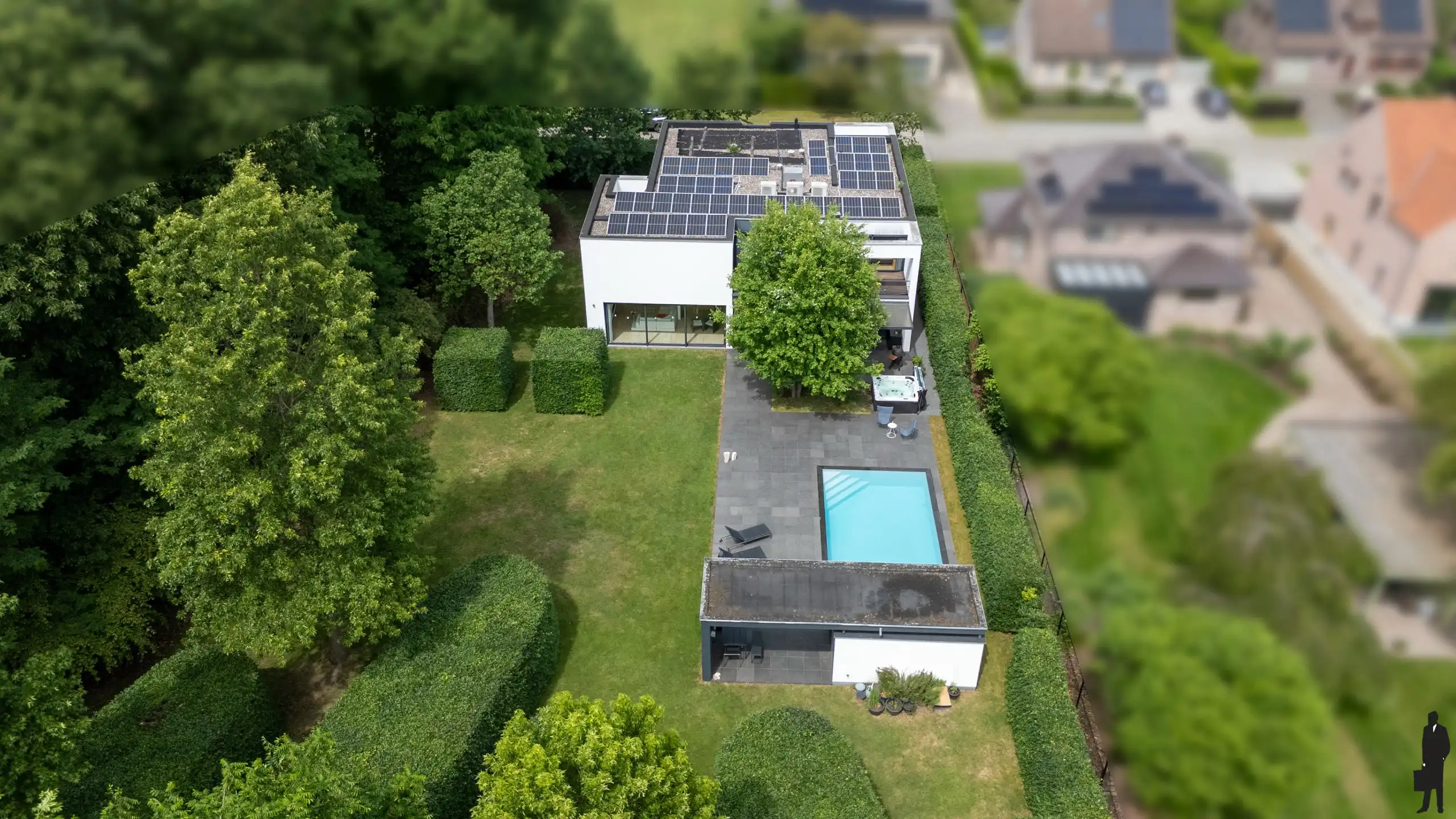 Exclusieve villa met zwembad op een uitzonderlijk perceel te Malle foto 57
