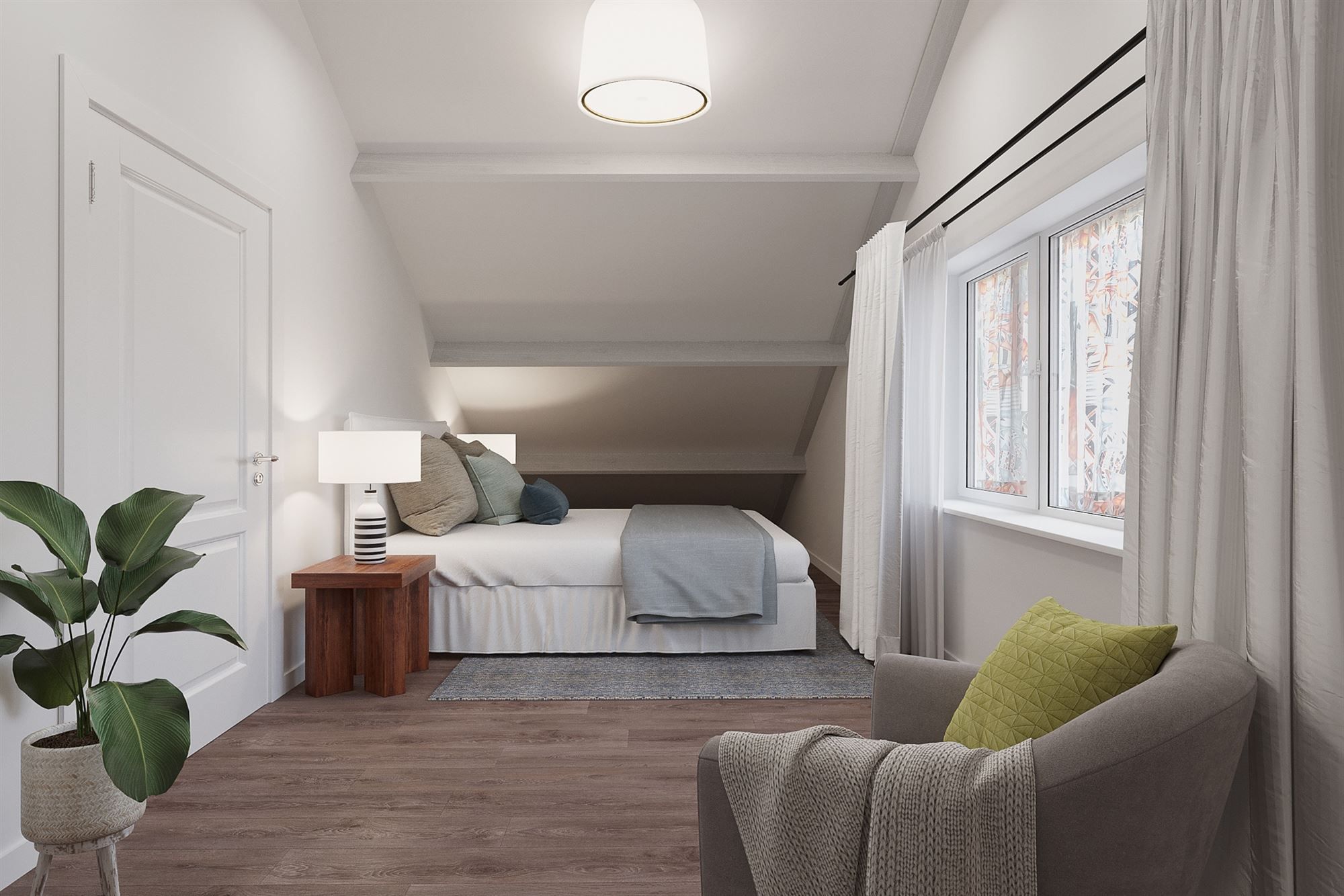 ZEER RUIME EN RECENT GERENOVEERDE WONING OP EEN PERCEEL VAN 2367m² UITGERUST MET EEN VERGUNDE PAARDENSTAL EN ACHTERLIGGENDE WEIDE foto 20