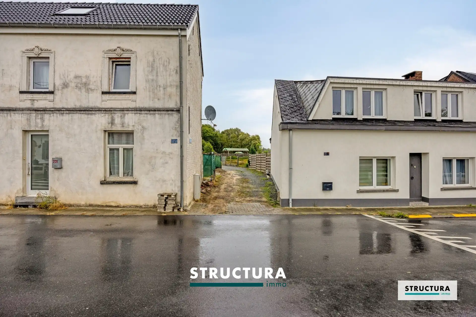 Woning met tuin en garage/atelier, gelgen in alle rust! foto 35