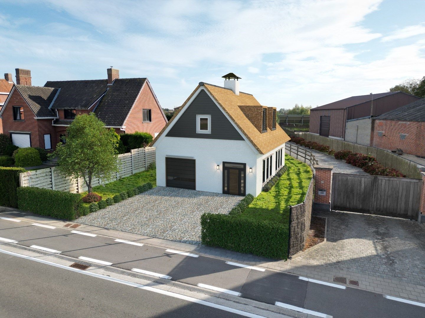 Groot lot bouwgrond (698m²) te koop voor een alleenstaande bebouwing foto 1