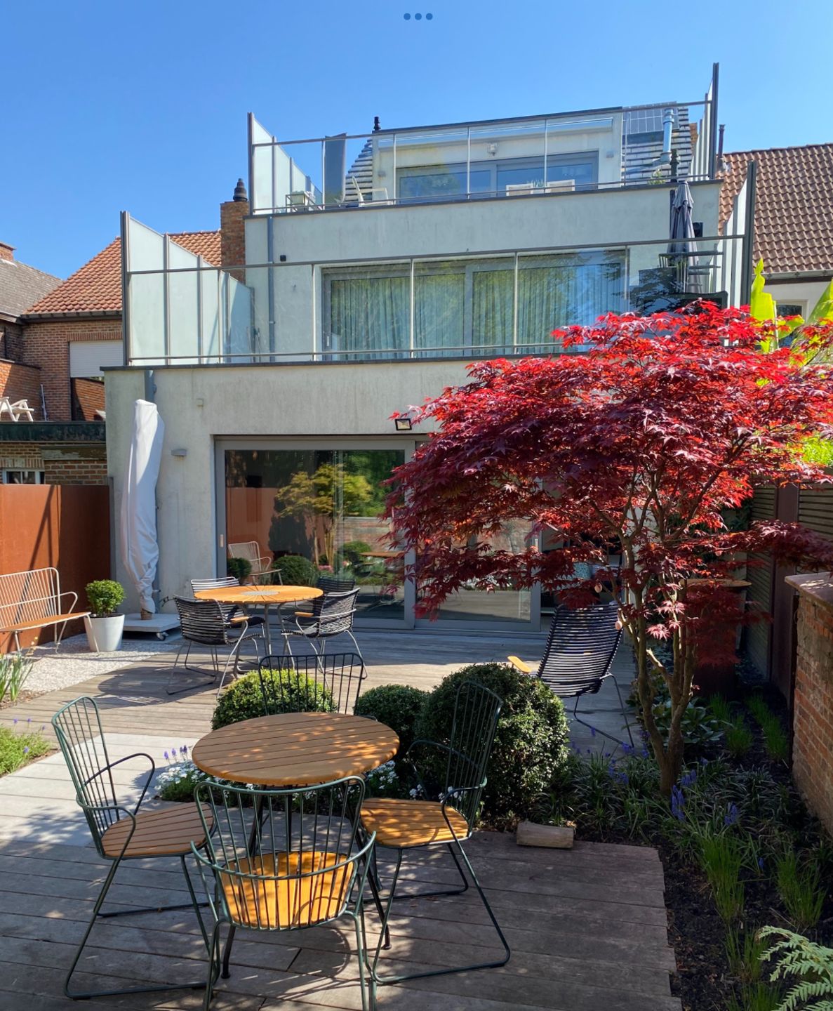 Prachtig studio te huur met groot terras en zicht op de Schelde foto 4
