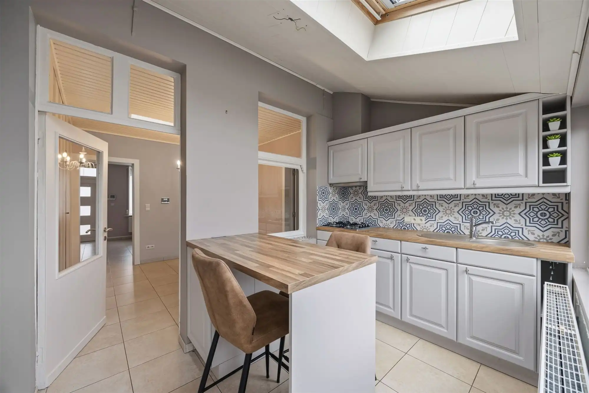 ZEER CHARMANTE WONING (81M²) MET 1 SLAAPKAMER EN RUIM TERRAS TE MEERHOUT foto 2