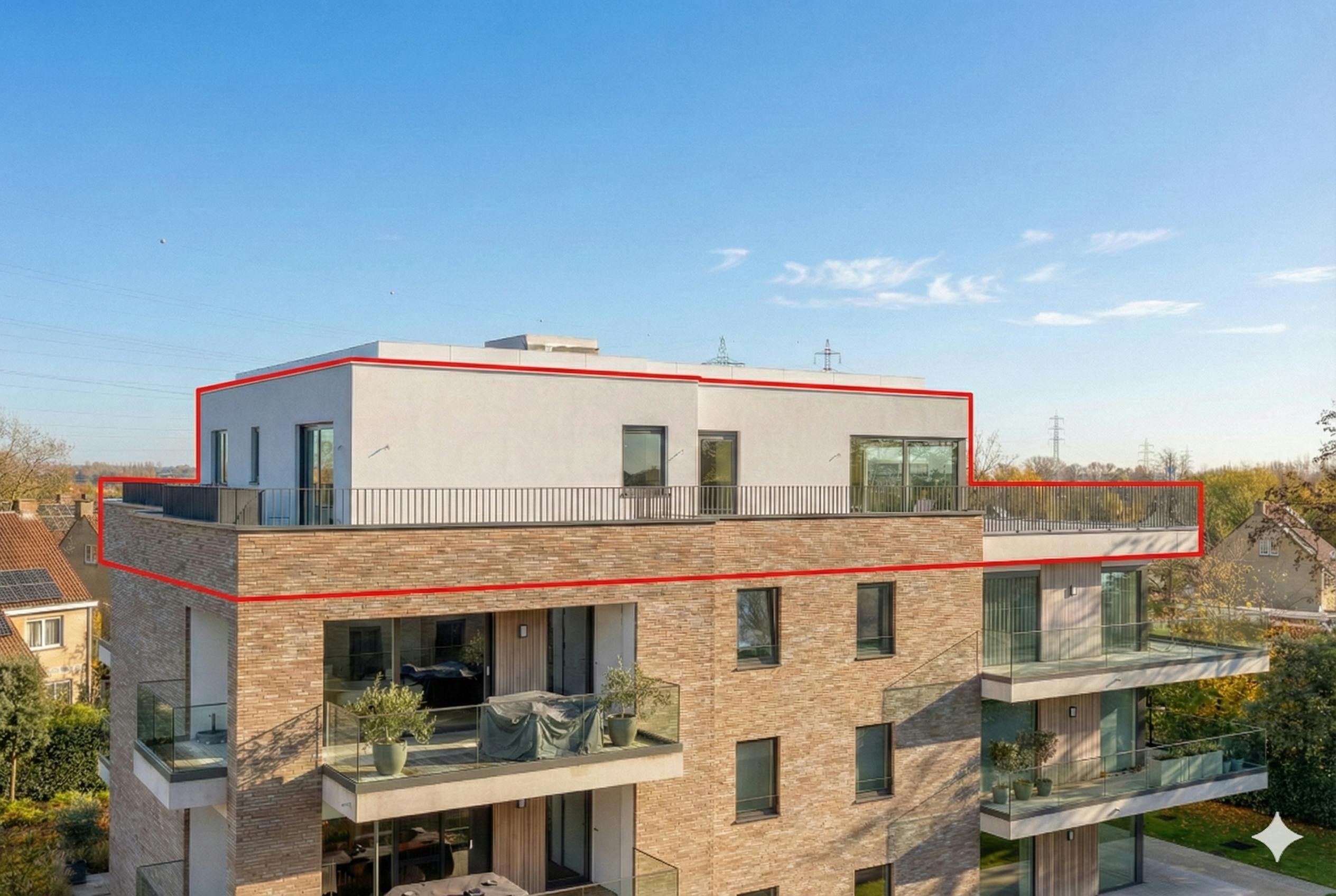 Prachtig penthouse in Domein Beverhof te Roeselare foto 18