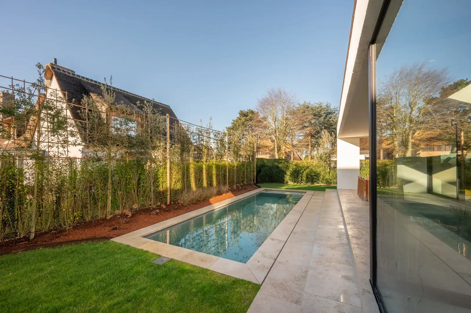 Prachtige nieuwbouwvilla nabij de Royal Zoute Golf. foto 38