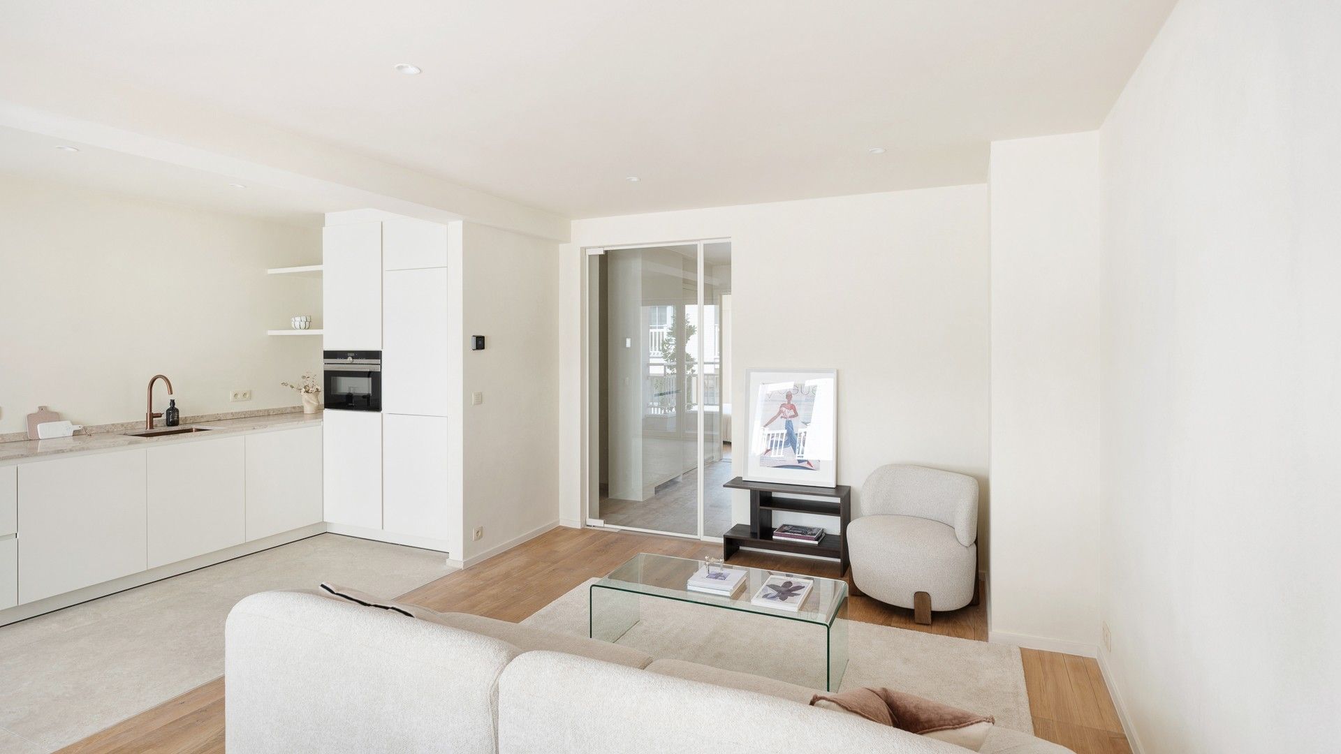 Smaakvol  2-slaapkamerappartement nabij het Zoute foto 5