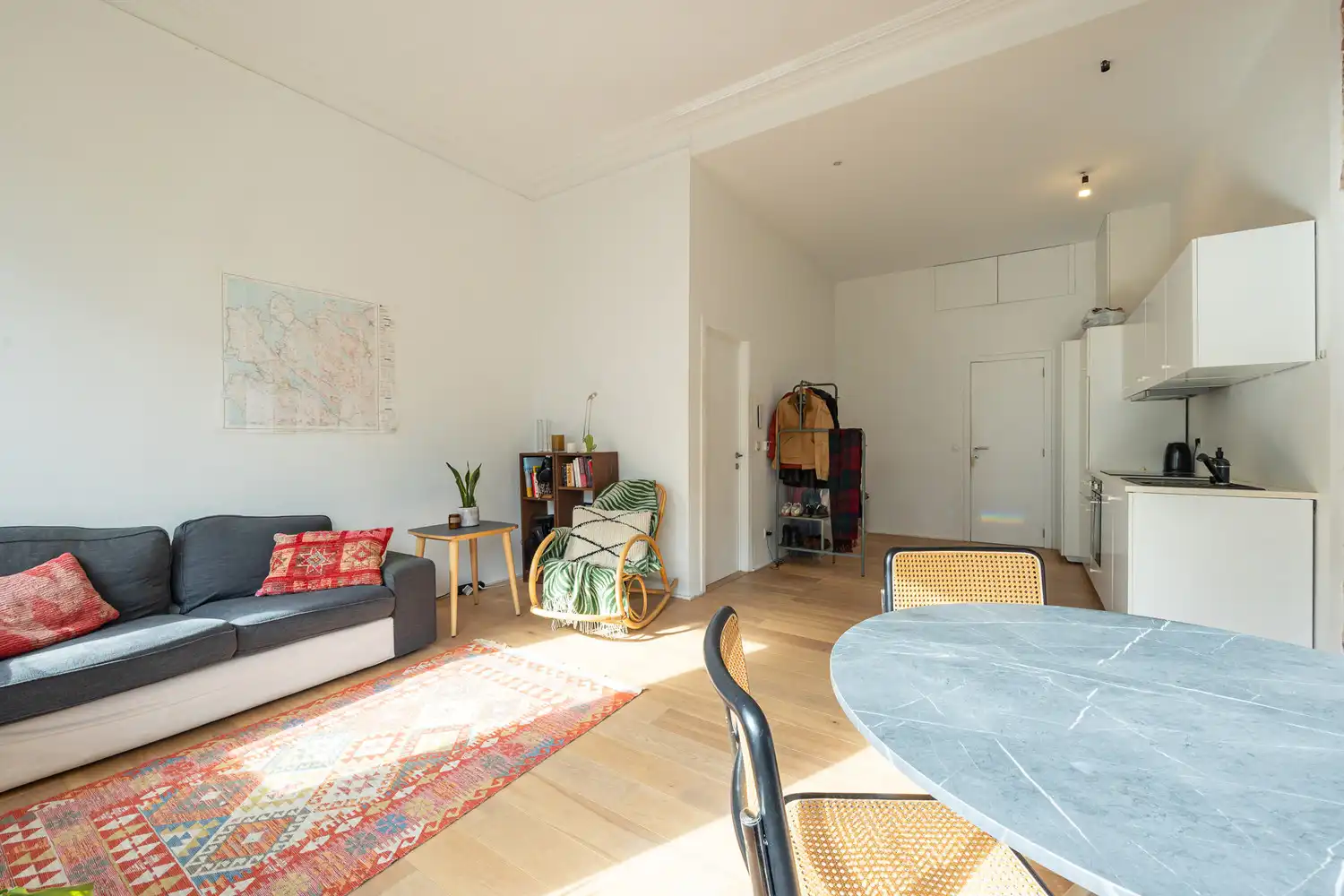Instapklaar en energiezuinig appartement (EPC B) nabij Park Spoor Noord boordevol charme! foto 9
