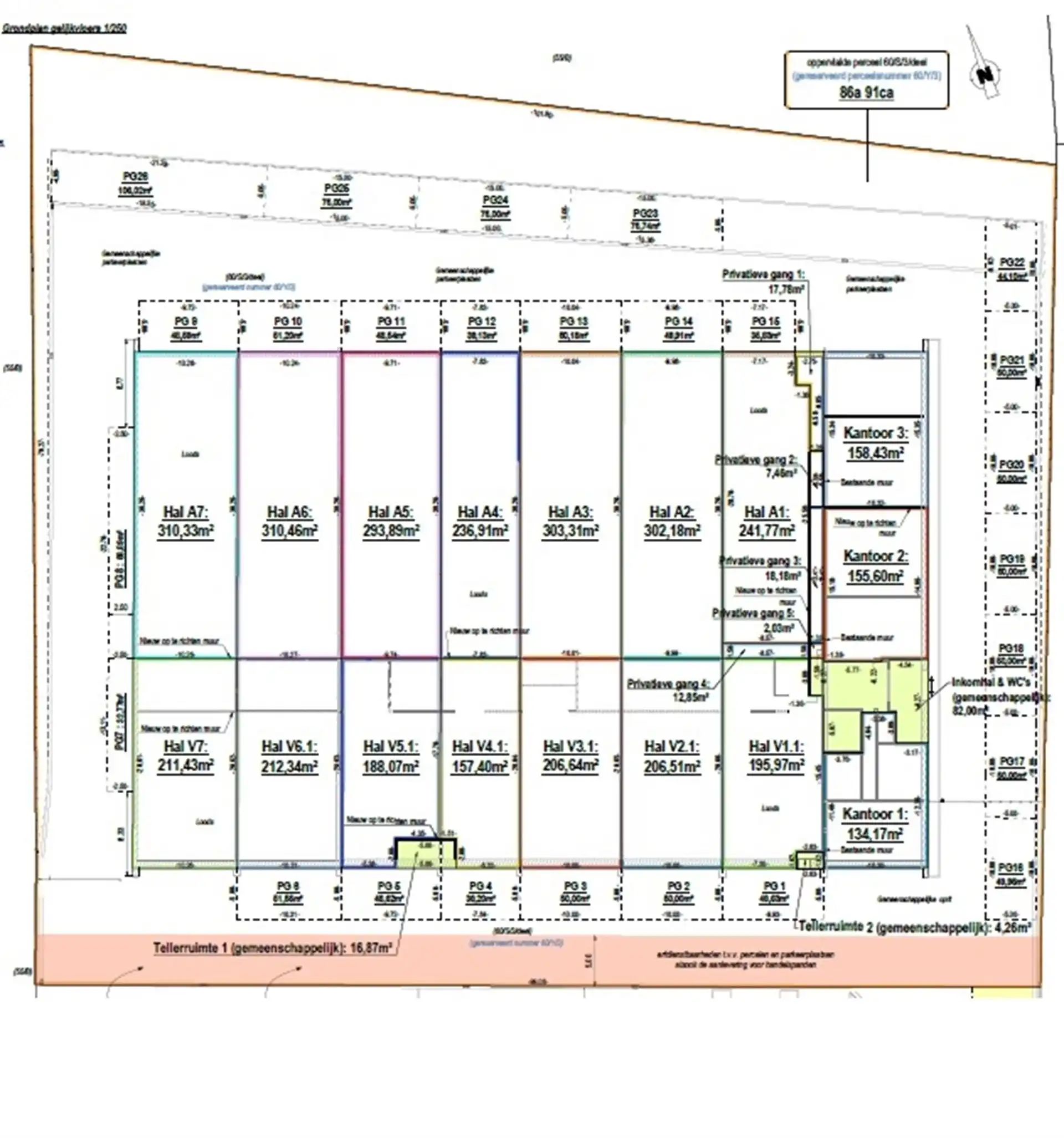 Ruime loods met kantoor, keuken en sanitair foto 26