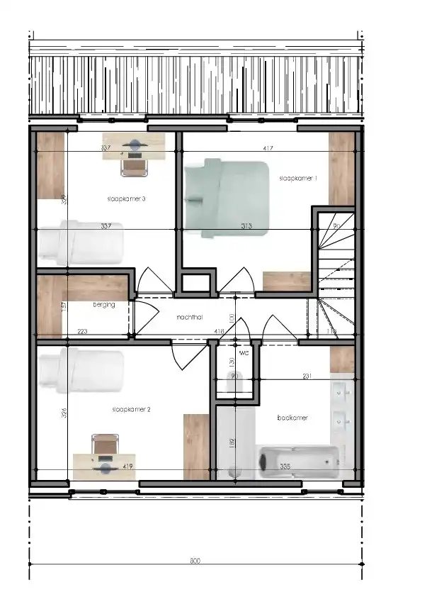 Moderne nieuwbouwwoning met 3 slaapkamers en garage te koop in Langemark-Poelkapelle foto 16