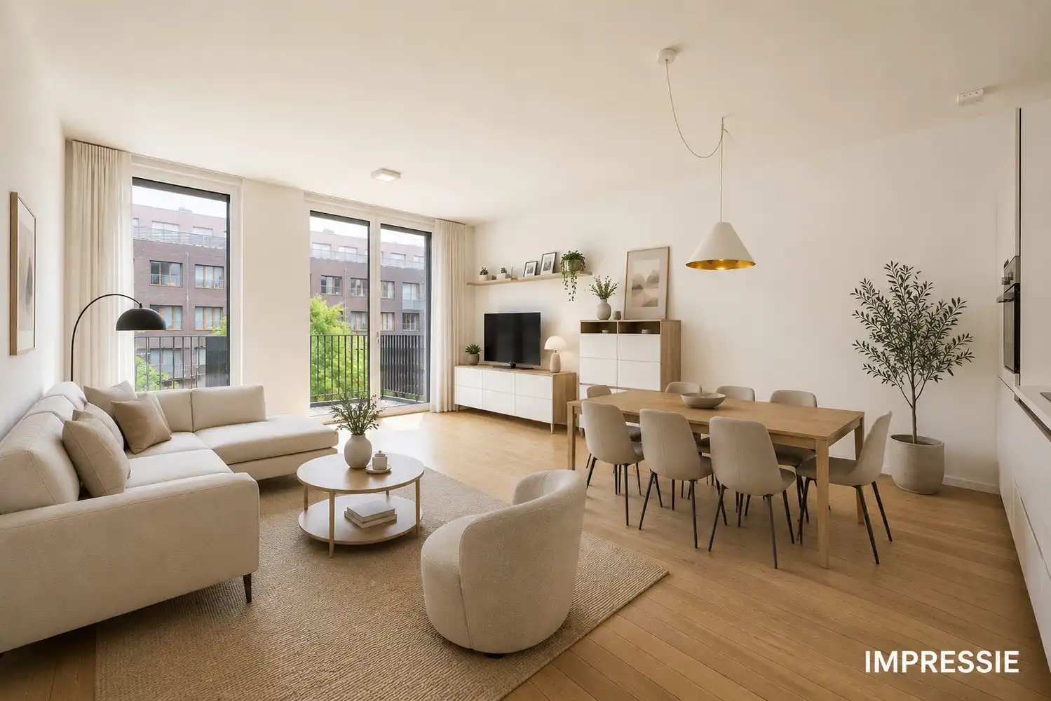 Energiezuinig 1-slaapkamerappartement met terras en parkeerplaats op het Eilandje foto 2