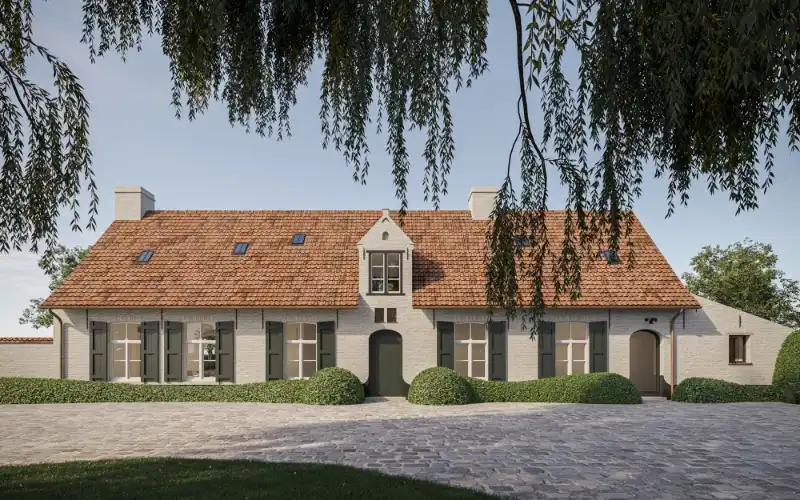 Prachtige casco hoeve op unieke locatie in Moorslede foto {{pictureIndex}}