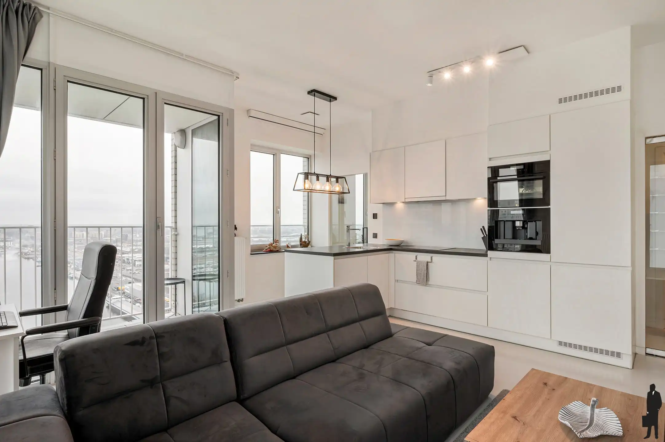 Wonen boven Antwerpen – Exclusief Panorama op de 19e verdieping foto 3