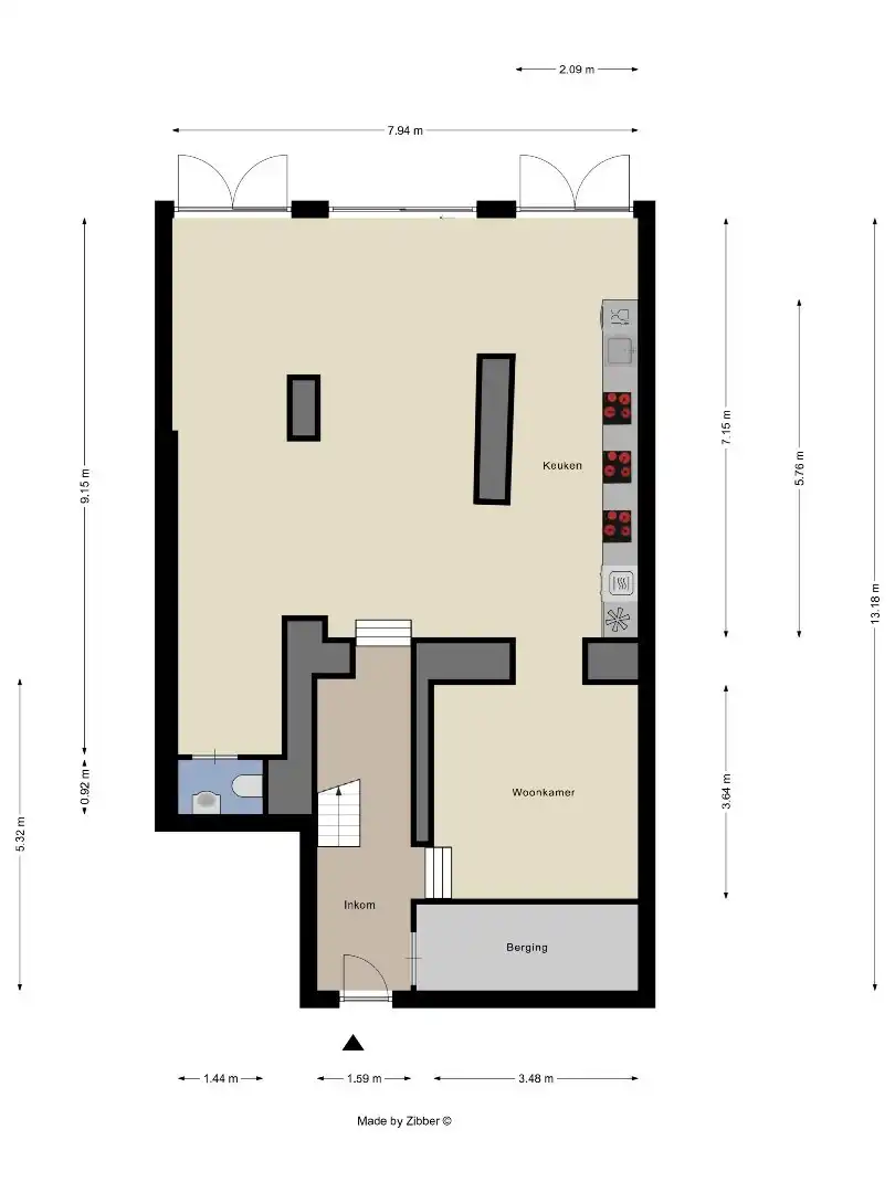 Studentenkamer van 28m² in prachtig gerenoveerd en ruime residentie met tuin in Leuven - 79KWH/m²  foto 28