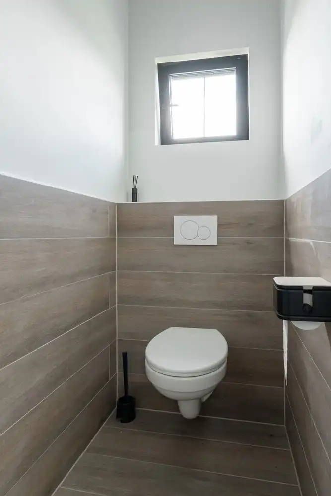 Moderne architecturale woning (2022) met 3 slaapkamers, bureau, kelder en ruime tuin te Pelt foto 39