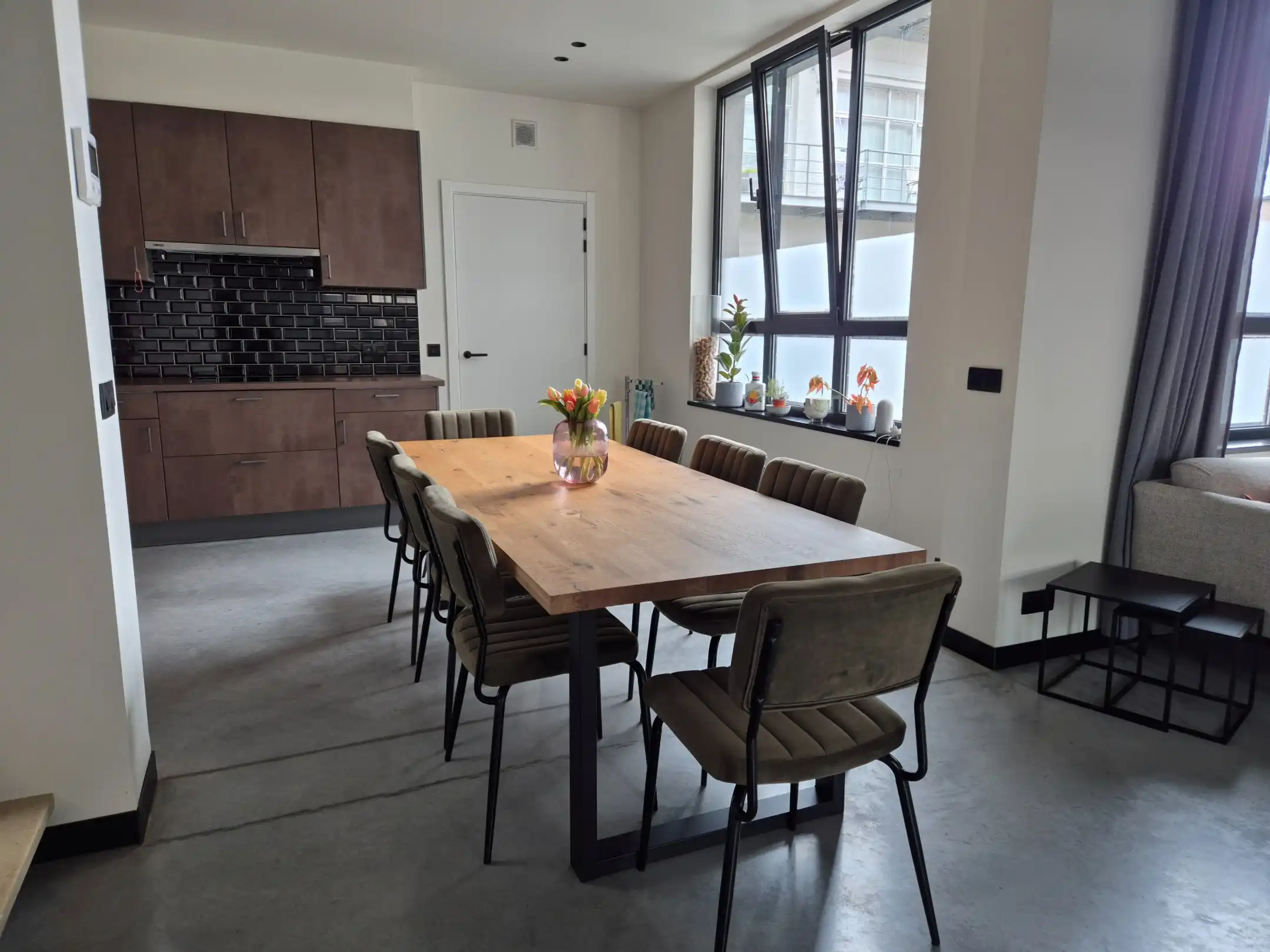 Appartement (loft stijl) in het centrum met 2 slaapkamers en terras foto 7