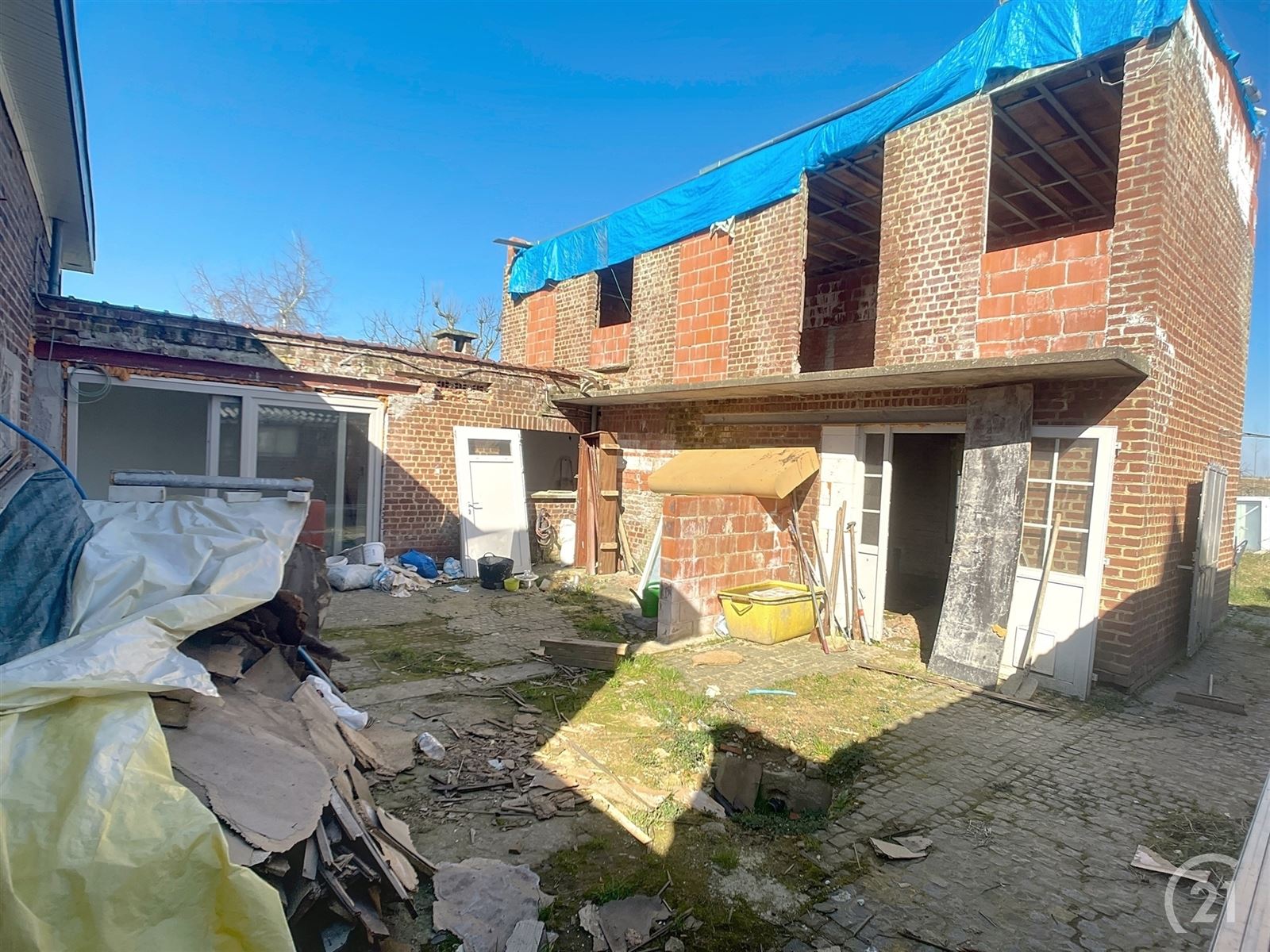 Verder af te werken ruwbouwwoning op 3are37 foto 10