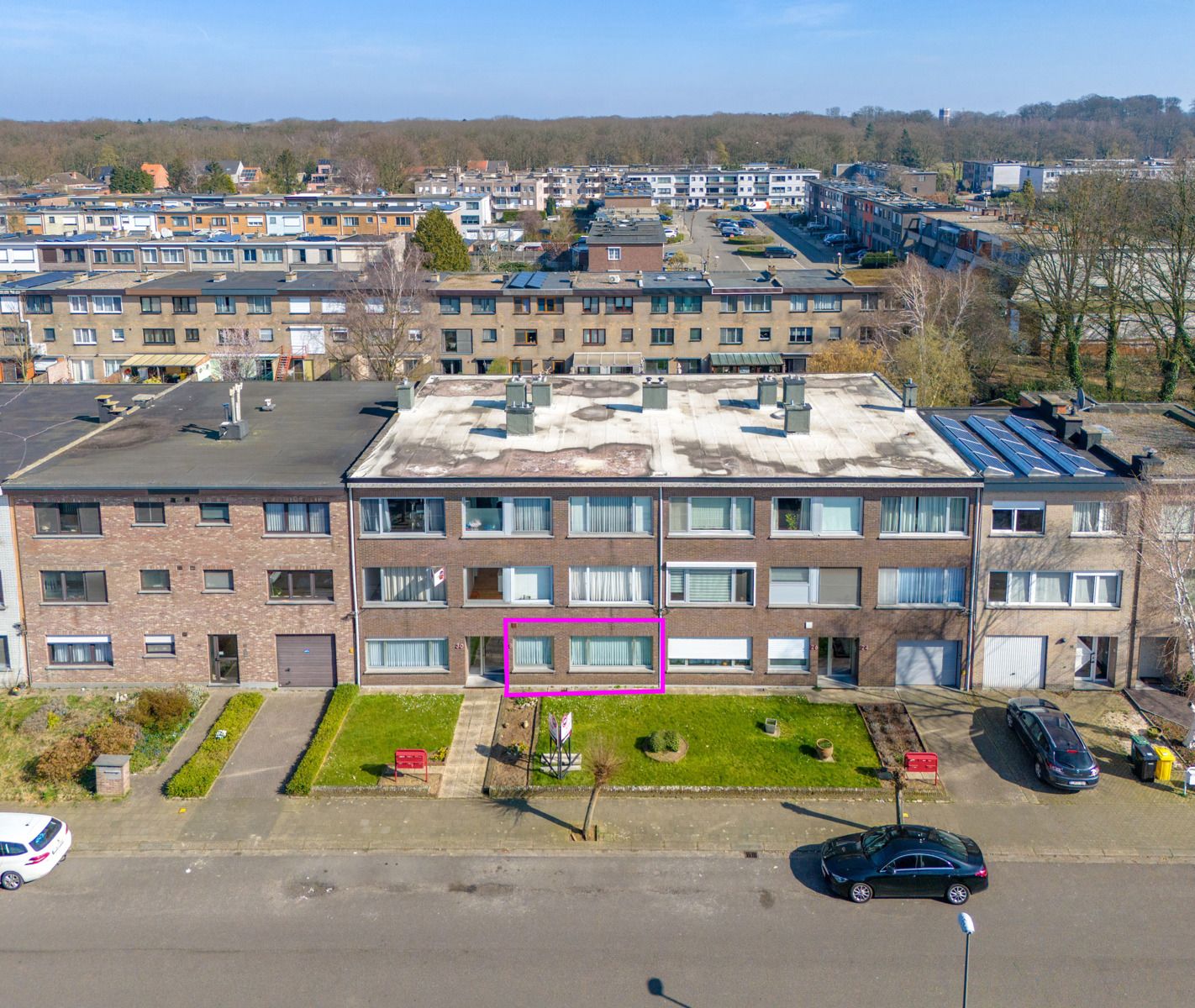 Verzorgd appartement op de gelijkvloerse verdieping met garagebox! foto 14