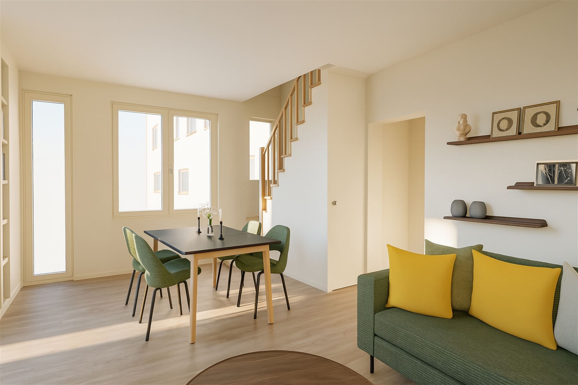 RENOVATIEPROJECT MET POTENTIEEL EN REEDS VERNIEUWDE VERDIEPING IN HARTJE KORTENAKEN foto 9