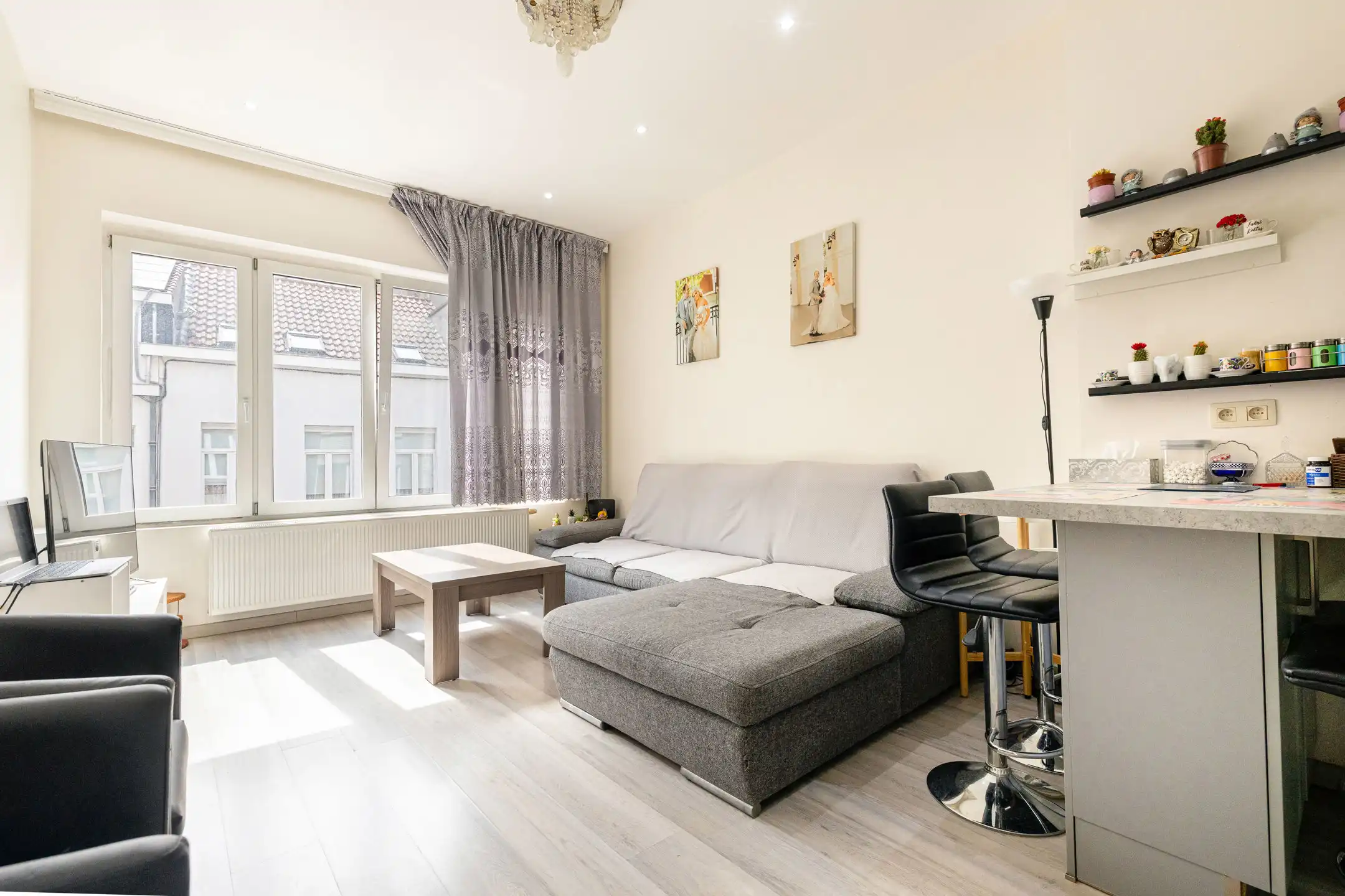 Appartement 1 slaapkamer + kantoor van ± 54 m² - Lage servicekosten foto 3