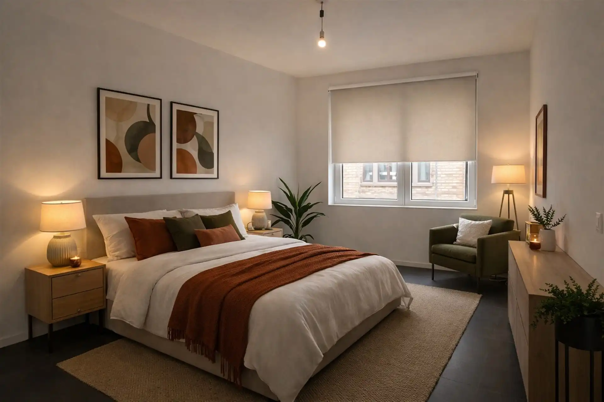 Volledig vernieuwd 2-slaapkamerappartement met gemeenschappelijk terras foto 2