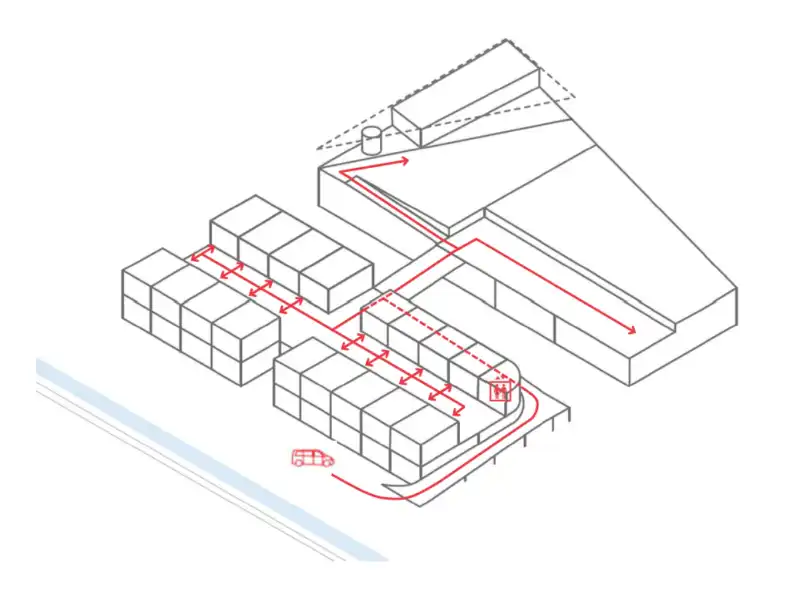 Nieuwe bedrijfsunit van 144 m² aan afrit R4 - Drongen foto 8