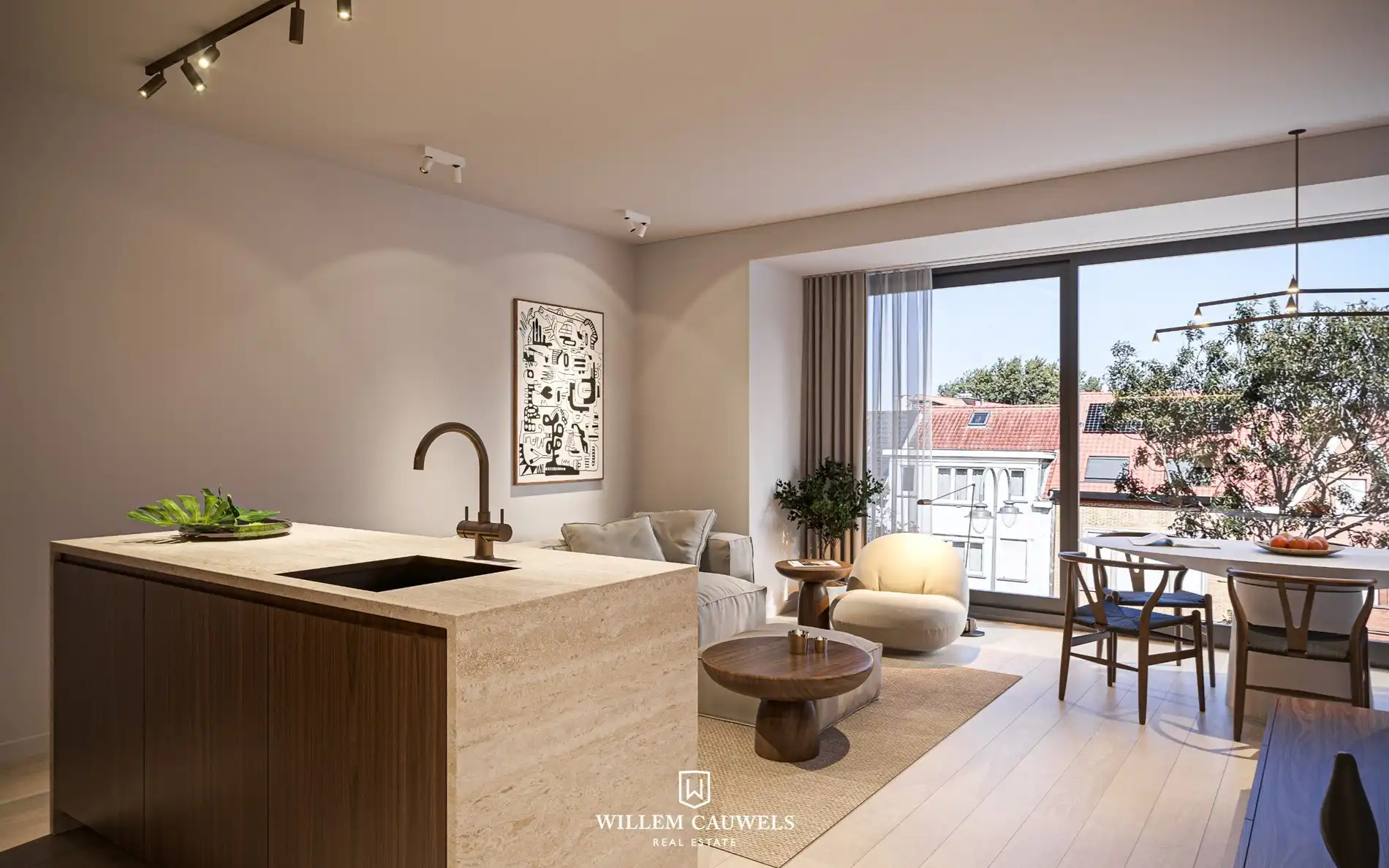 Res. "Babette": 2 slaapkamer appartement met terras  foto 2