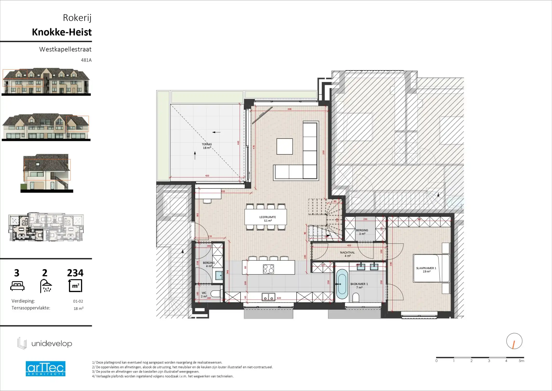 Luxueuze stapelwoning (234 m²) met terras in Res. Rokerij – Westkapelle foto 8