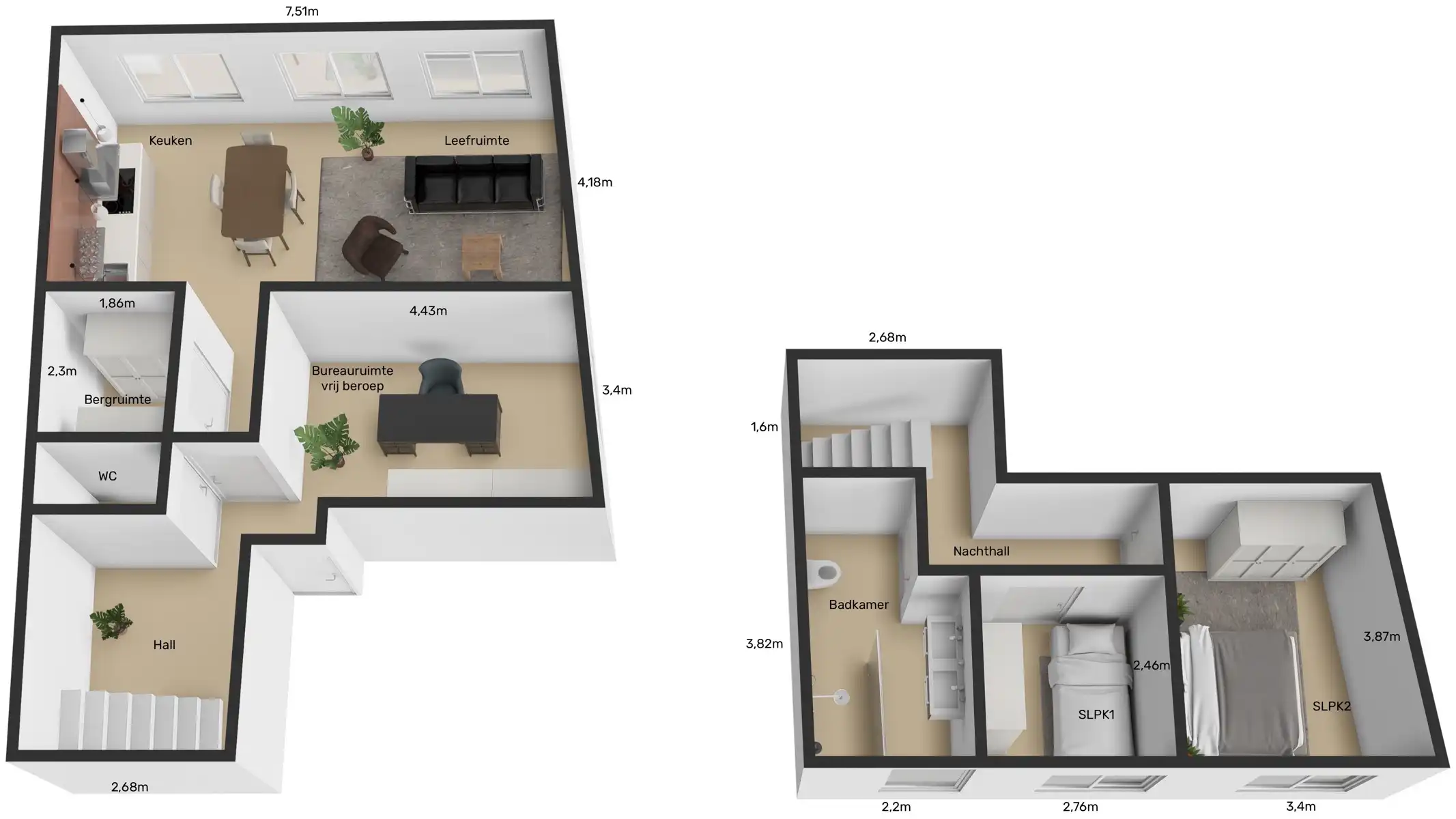 Gelijkvloers Handelpand met woonst (2 SLPK), nieuwbouw! foto 20