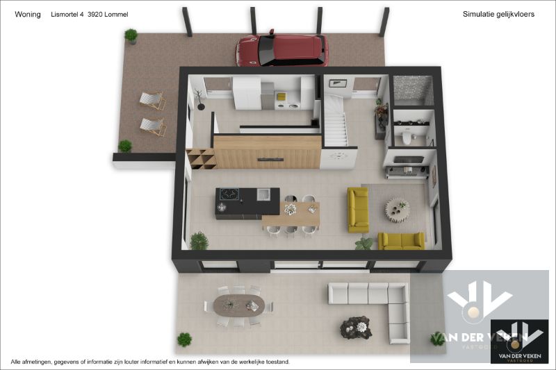 LICHTRIJK EN KNAP AFGEWERKTE WONING (2022) MET LEEFKELDER EN VOORZIENING LIFT OP 6 A 63 CA foto 5