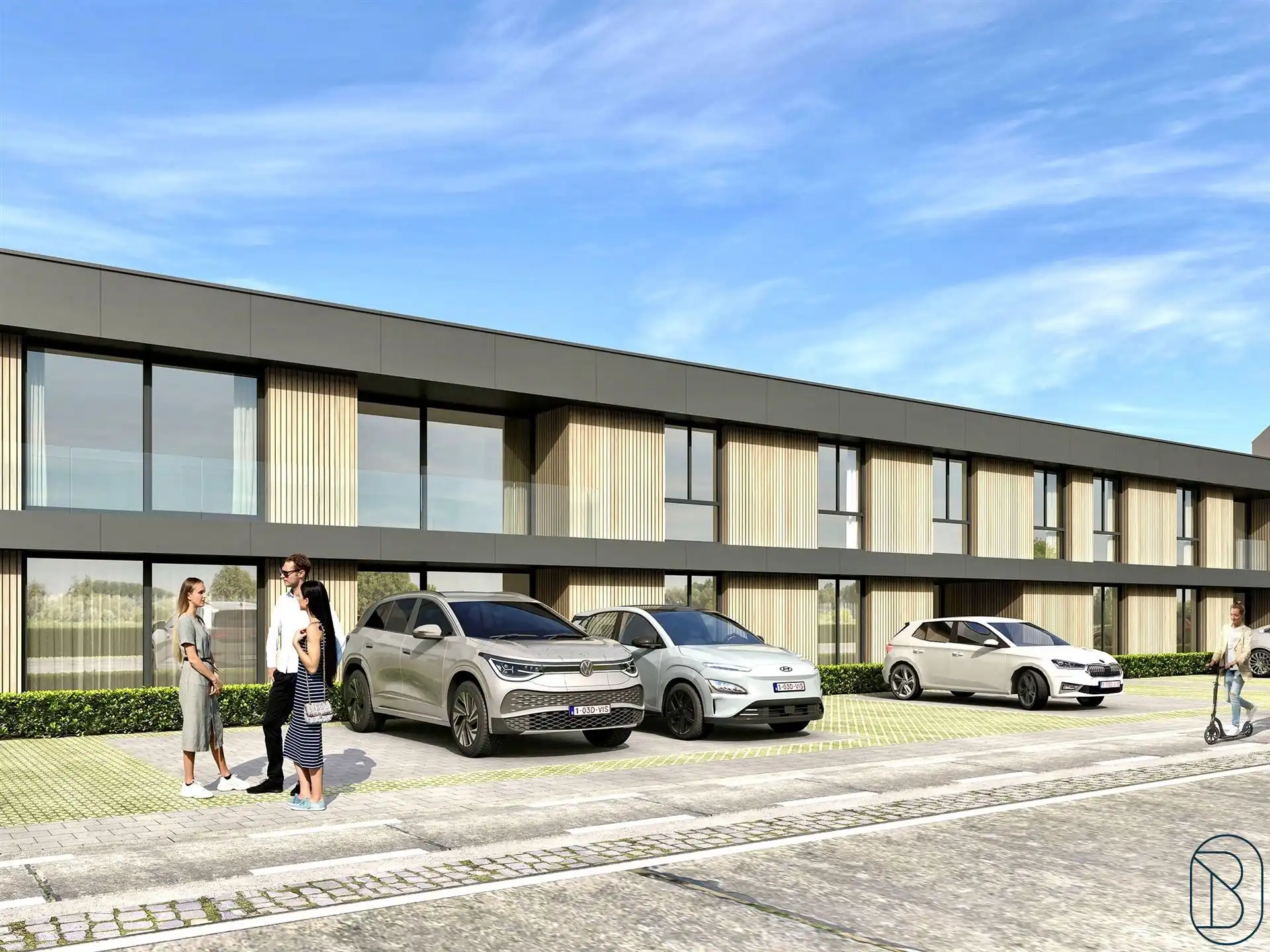 CASCO-gebouw met 12 app en terrassen, goed gelegen foto 3
