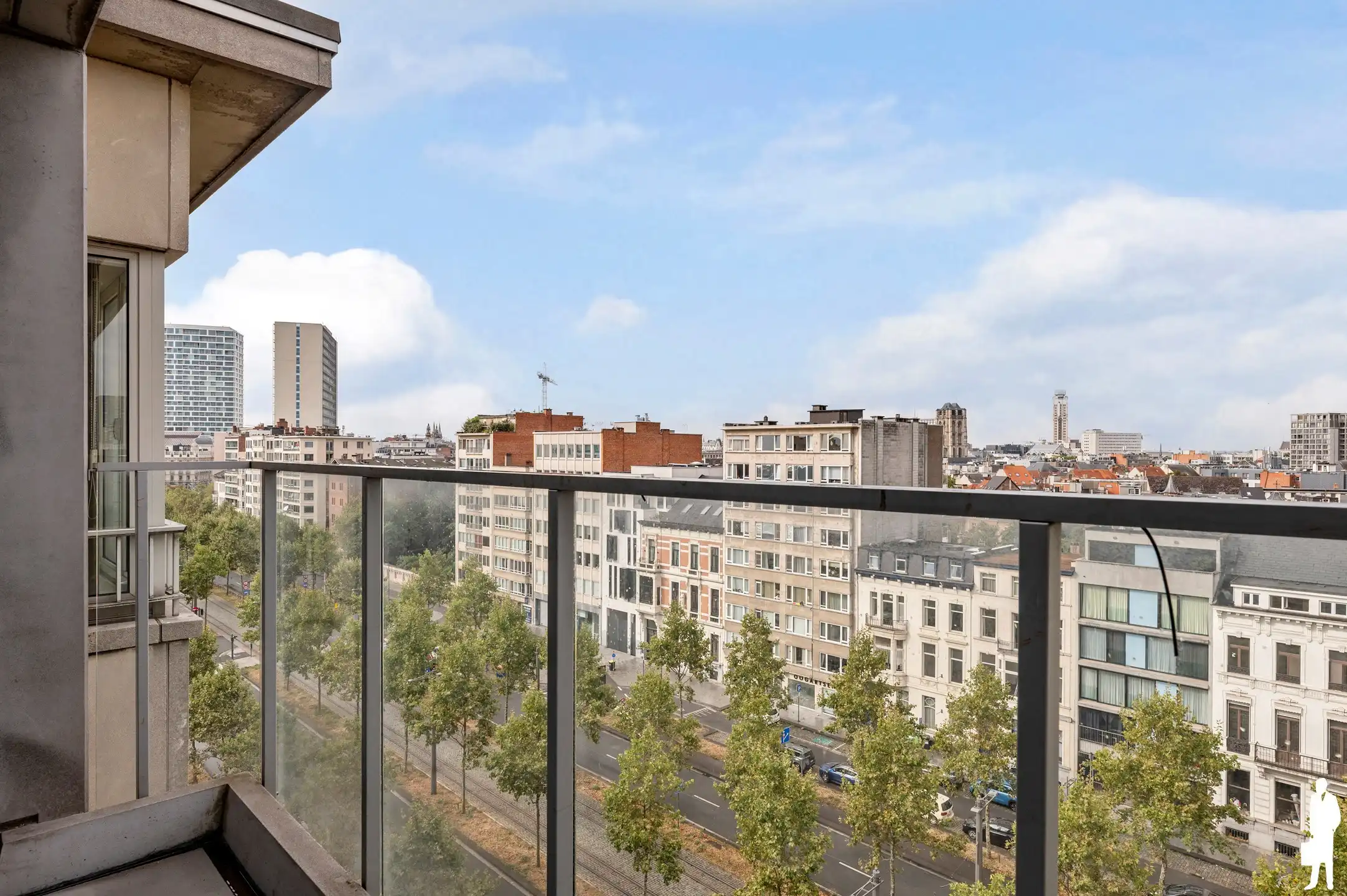Uniek penthouse met panoramisch zicht over Antwerpen foto 8