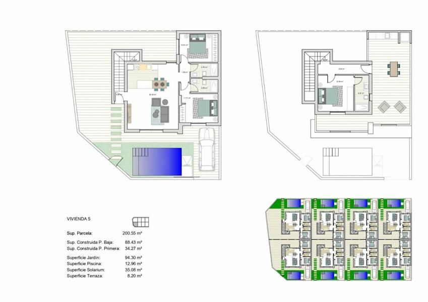NIEUWBOUW HALFVRIJSTAANDE VILLA'S IN ROLDAN foto 22