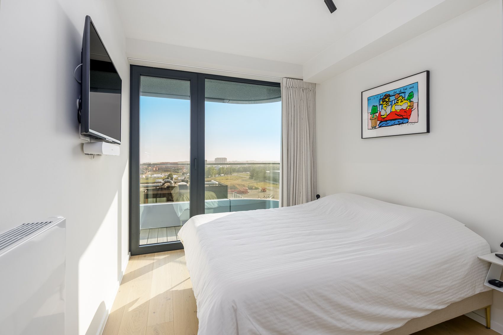 Stijlvol hoekappartement met zeezicht te koop in Oostende foto 9