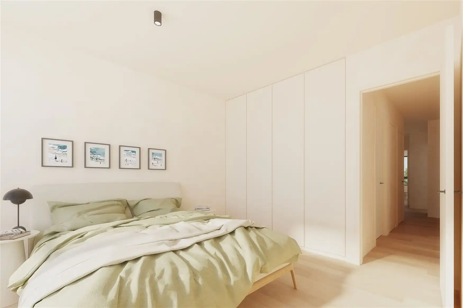 Gerenoveerd, lichtrijk modelappartement (115m²) met 3 slaapkamers in Sint-Amandsberg. foto 3