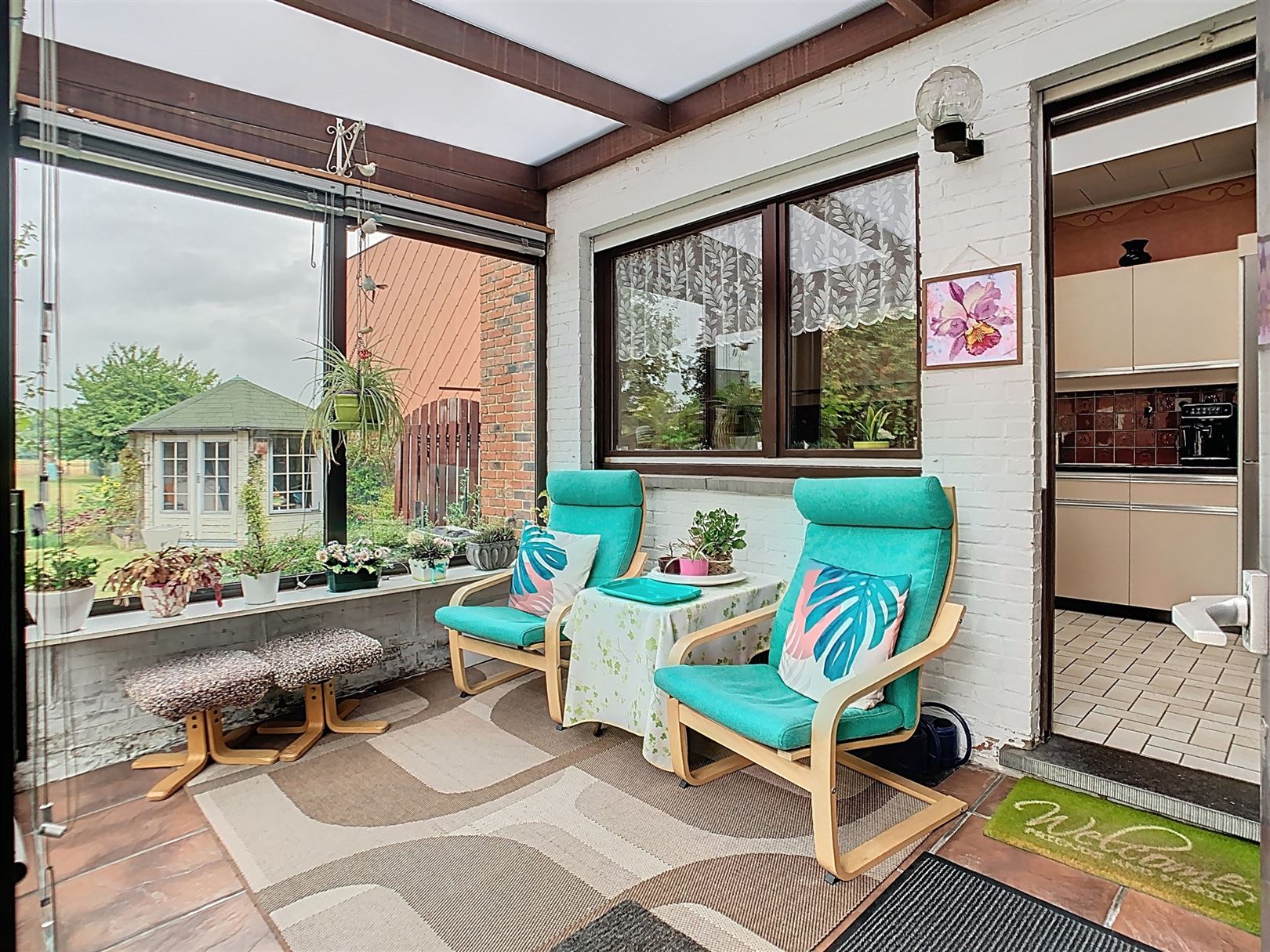 OPTIE! Goed onderhouden woning, met 3 slpk. en een landelijke ligging!! foto 9